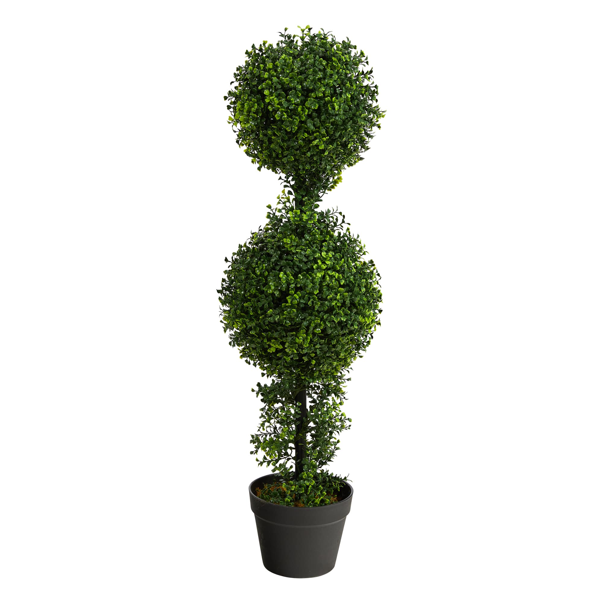 2.8ft. Potted Boxwood Double Ball Topiary Tree | Michaels