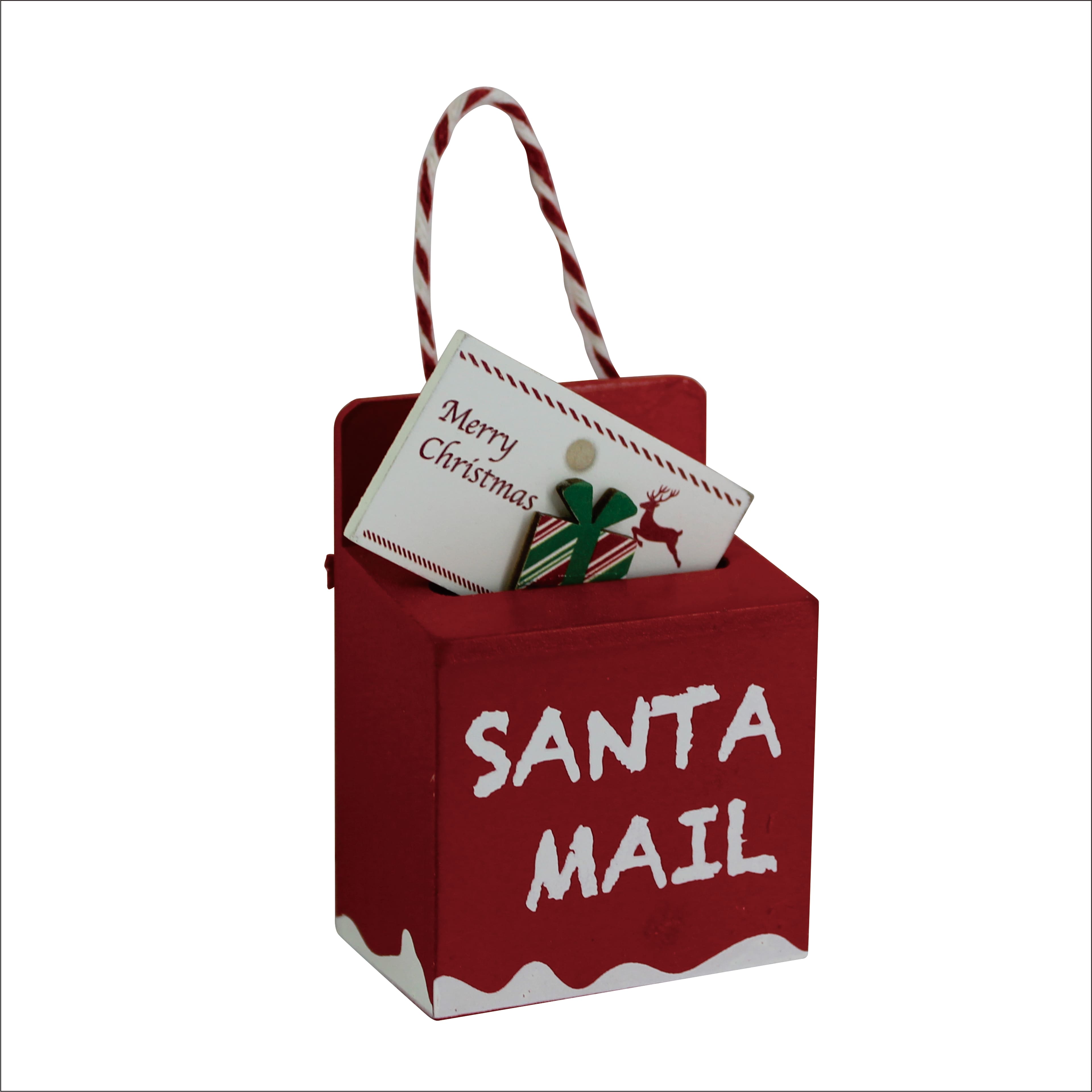 3&#x22; Santa Mail Ornament by Ashland&#xAE;
