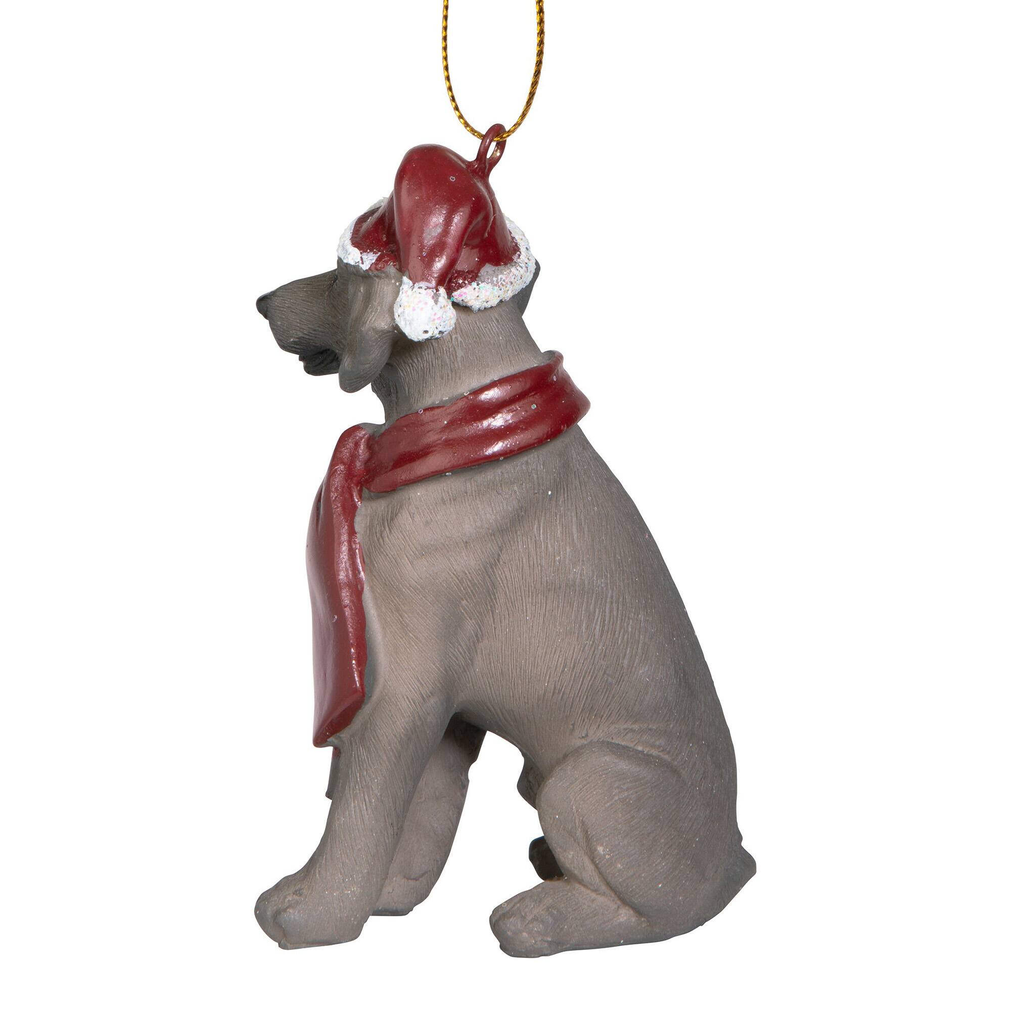 Design Toscano 3.5&#x22; Weimaraner Ornament Sculpture