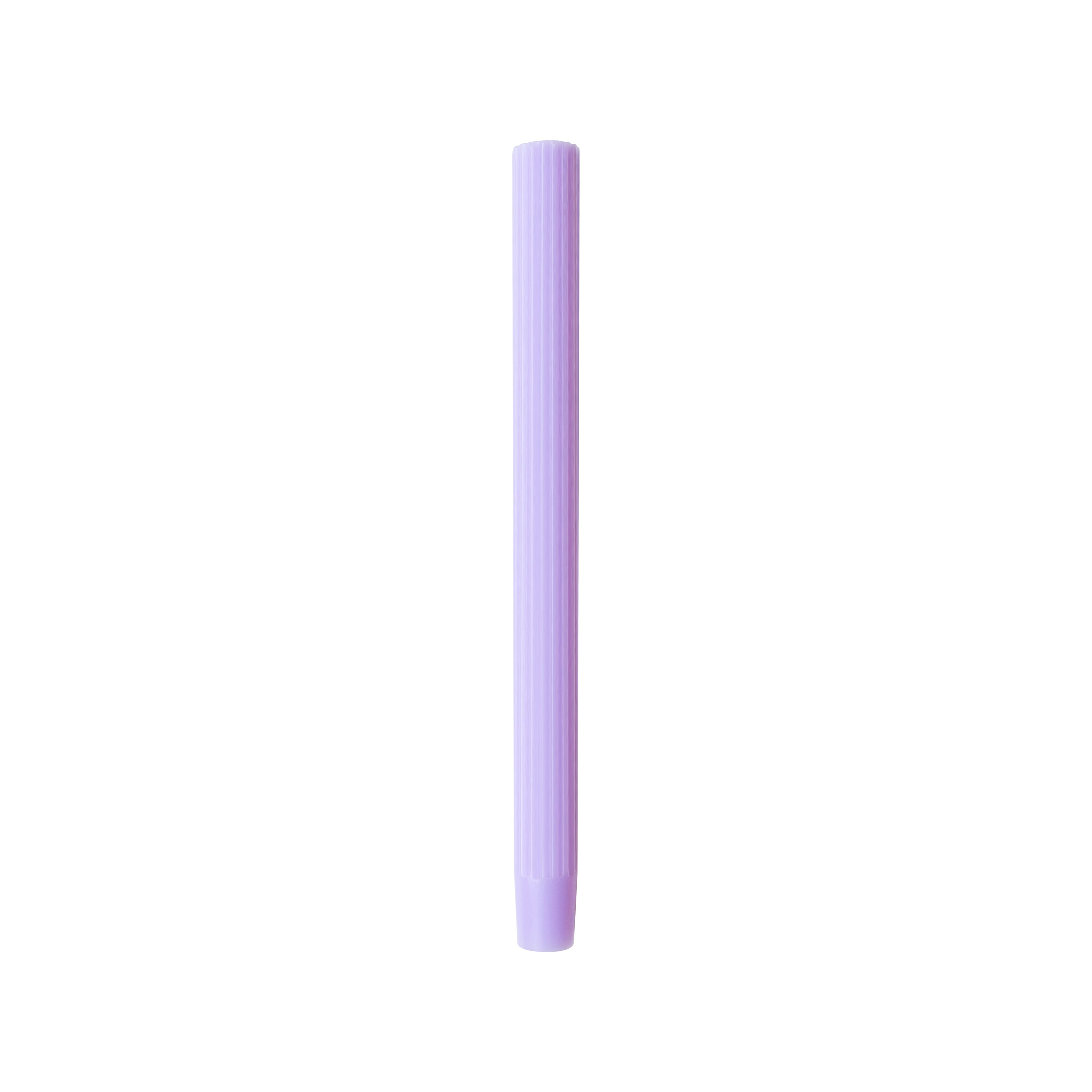 10&#x22; Unscented Ribbed Taper Candles, 2ct. by Ashland&#xAE;