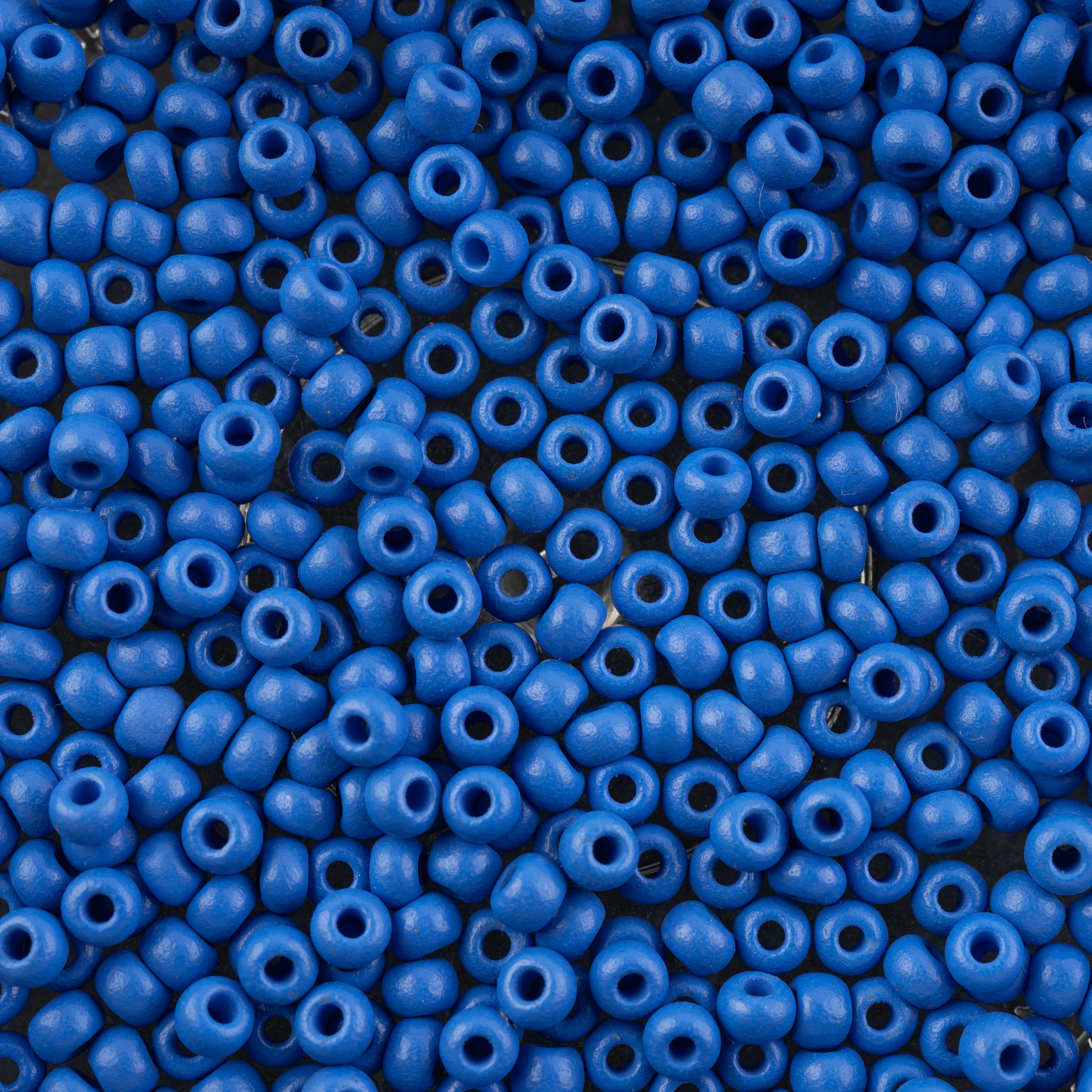 John Bead 8/0 Czech Glass Seed Beads, 13g