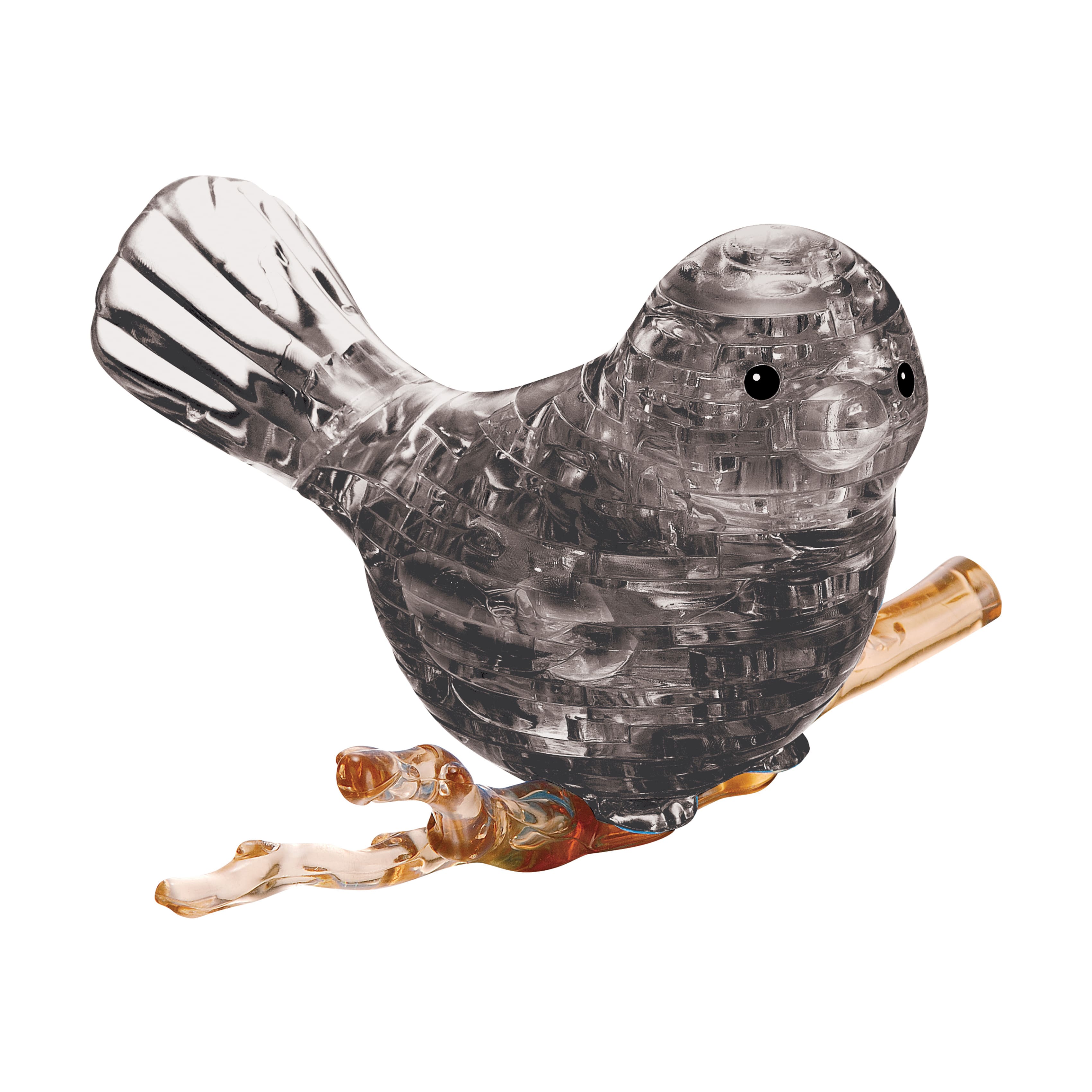 3D Crystal Puzzle - Black Bird: 48 Pcs | Michaels