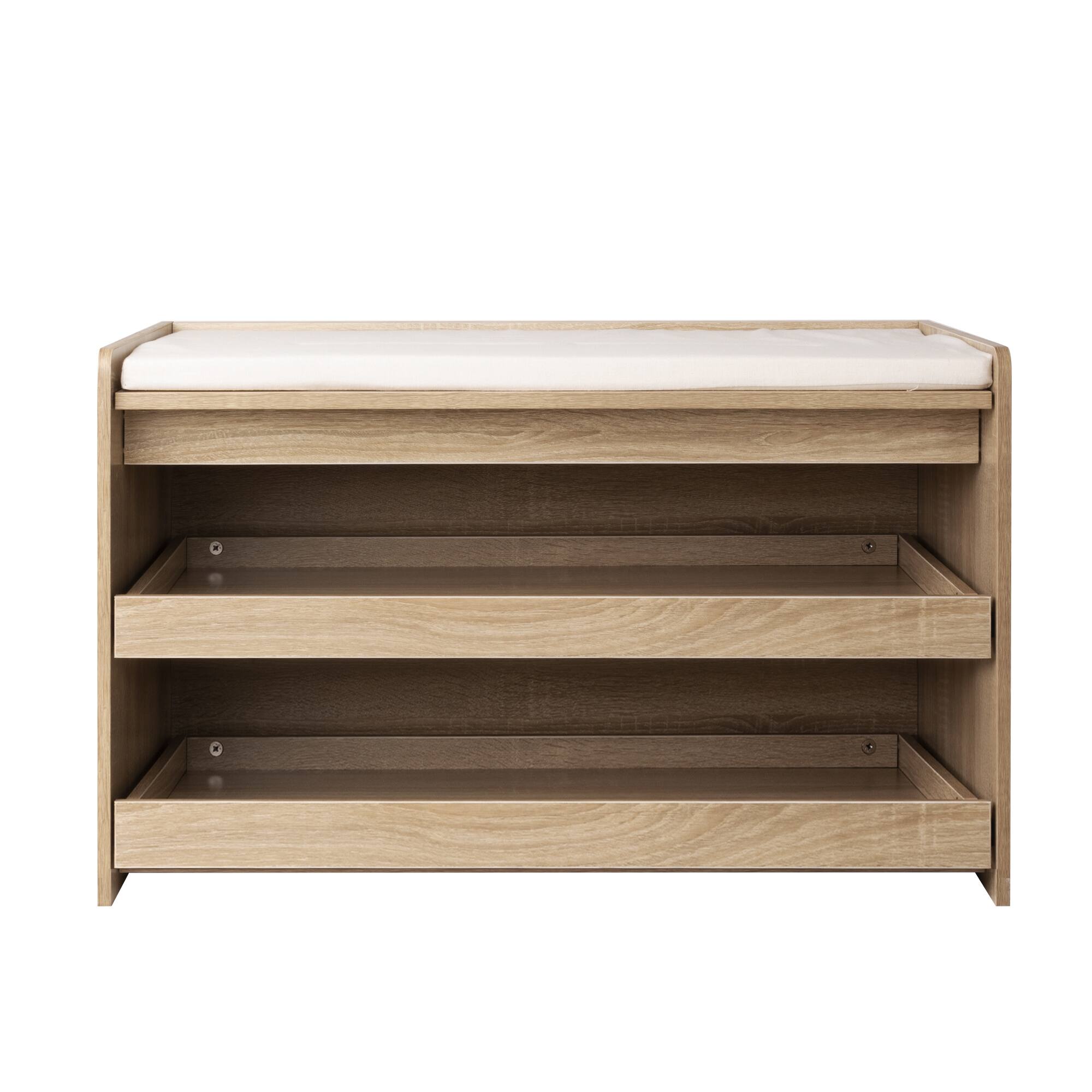 32" Shoe Rack Bench Storage Unit