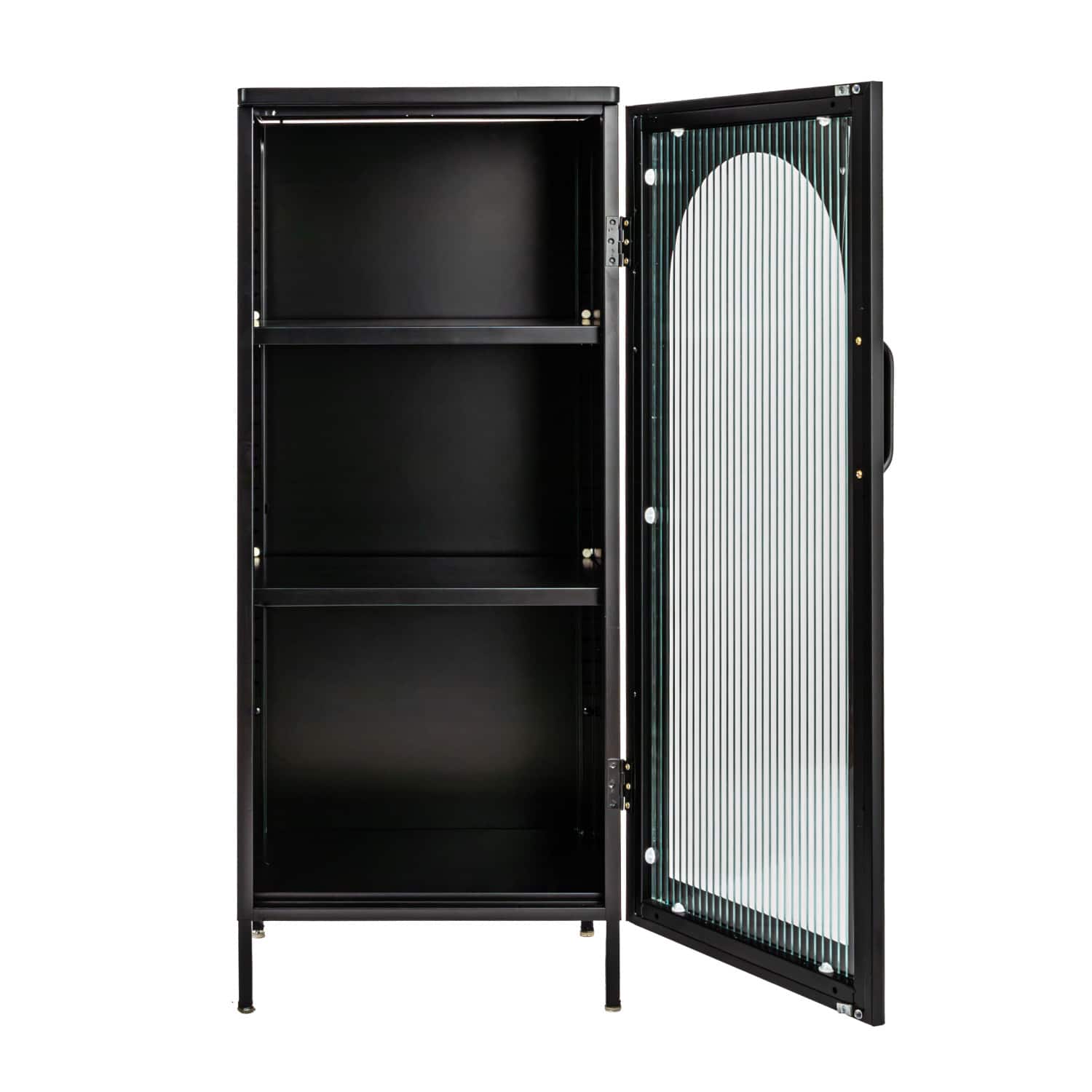 Hello Honey® Metal Cabinet with Glass Door