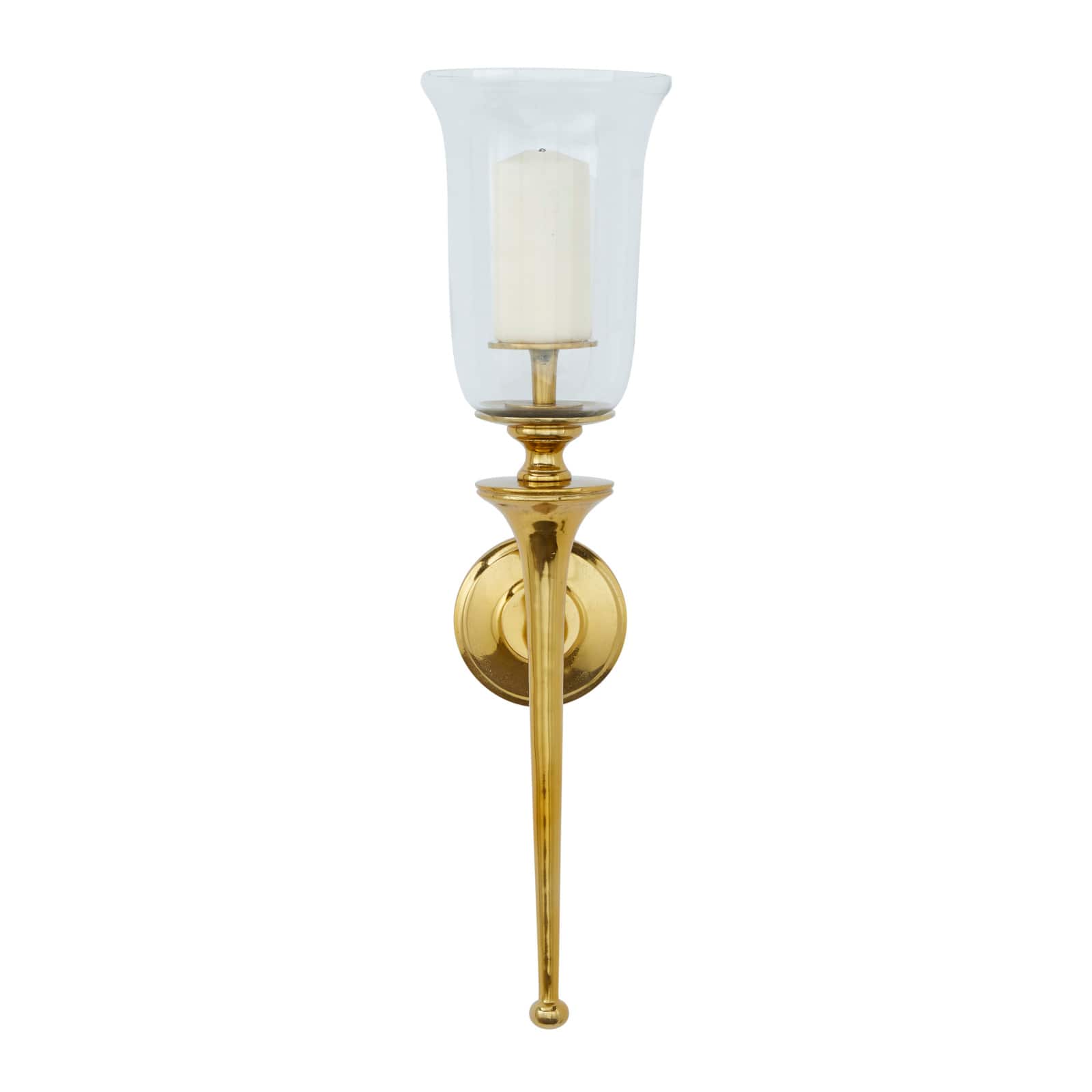 30&#x22; Gold Traditional Wall Sconce