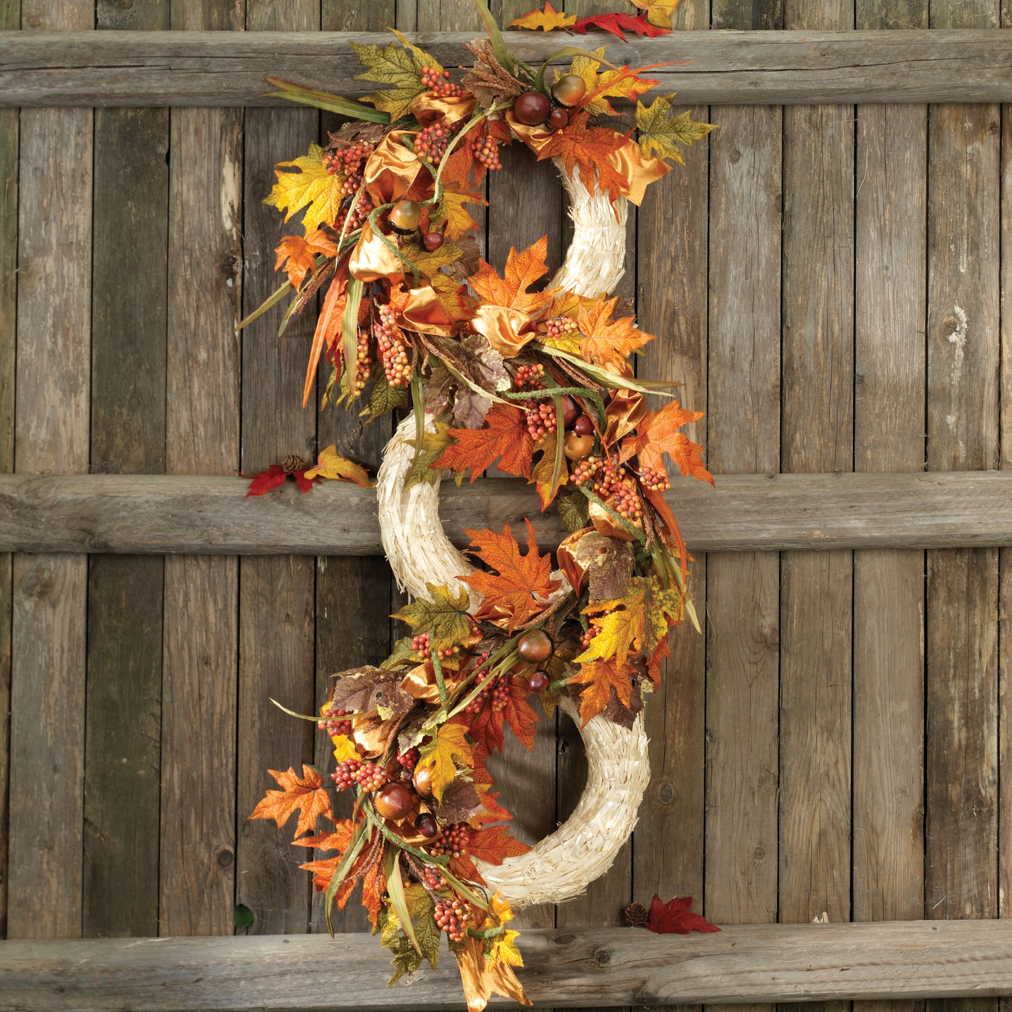 Decorative Straw Wreath by Ashland&#xAE;