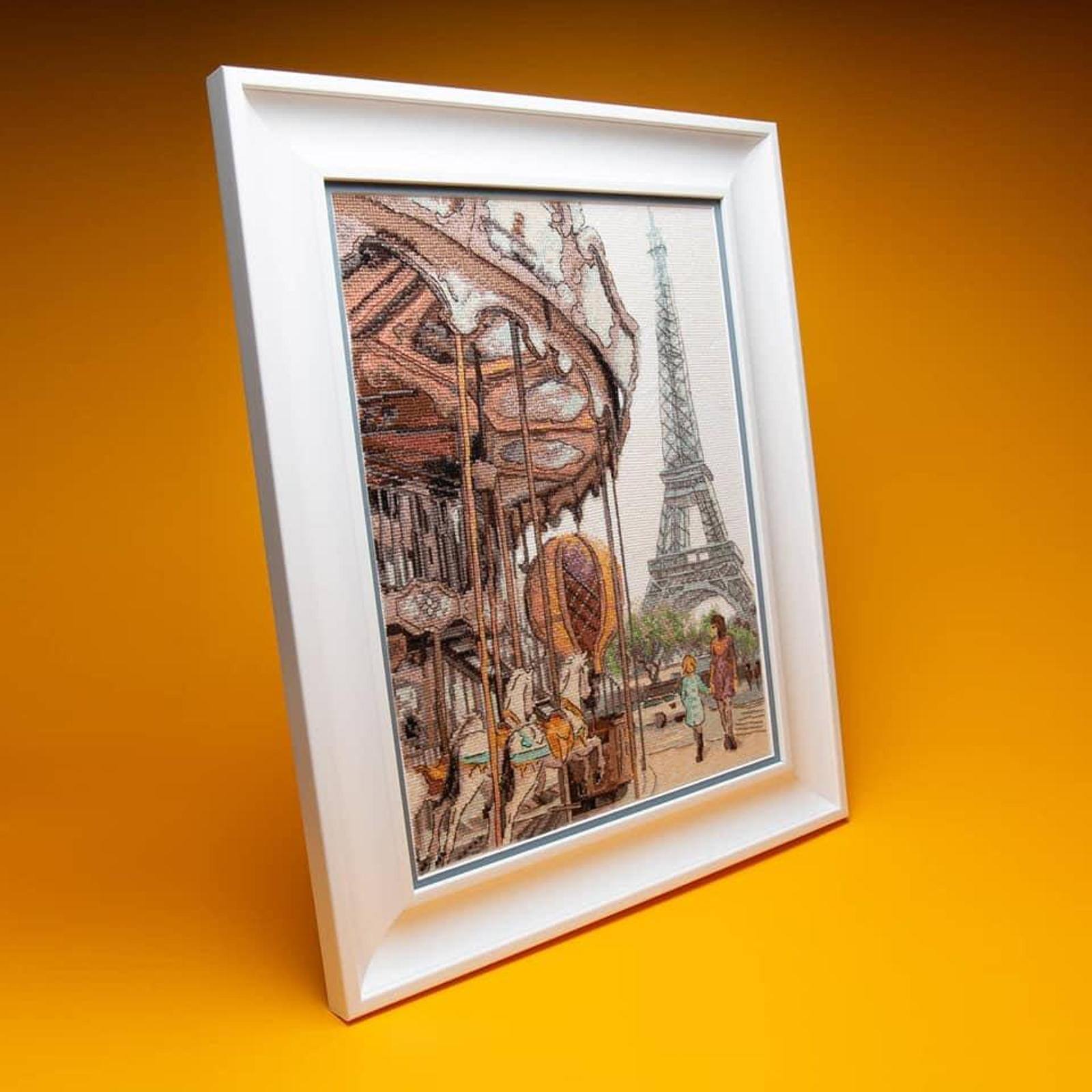 Charivna Mit Cross Stitch Kit French Carousel