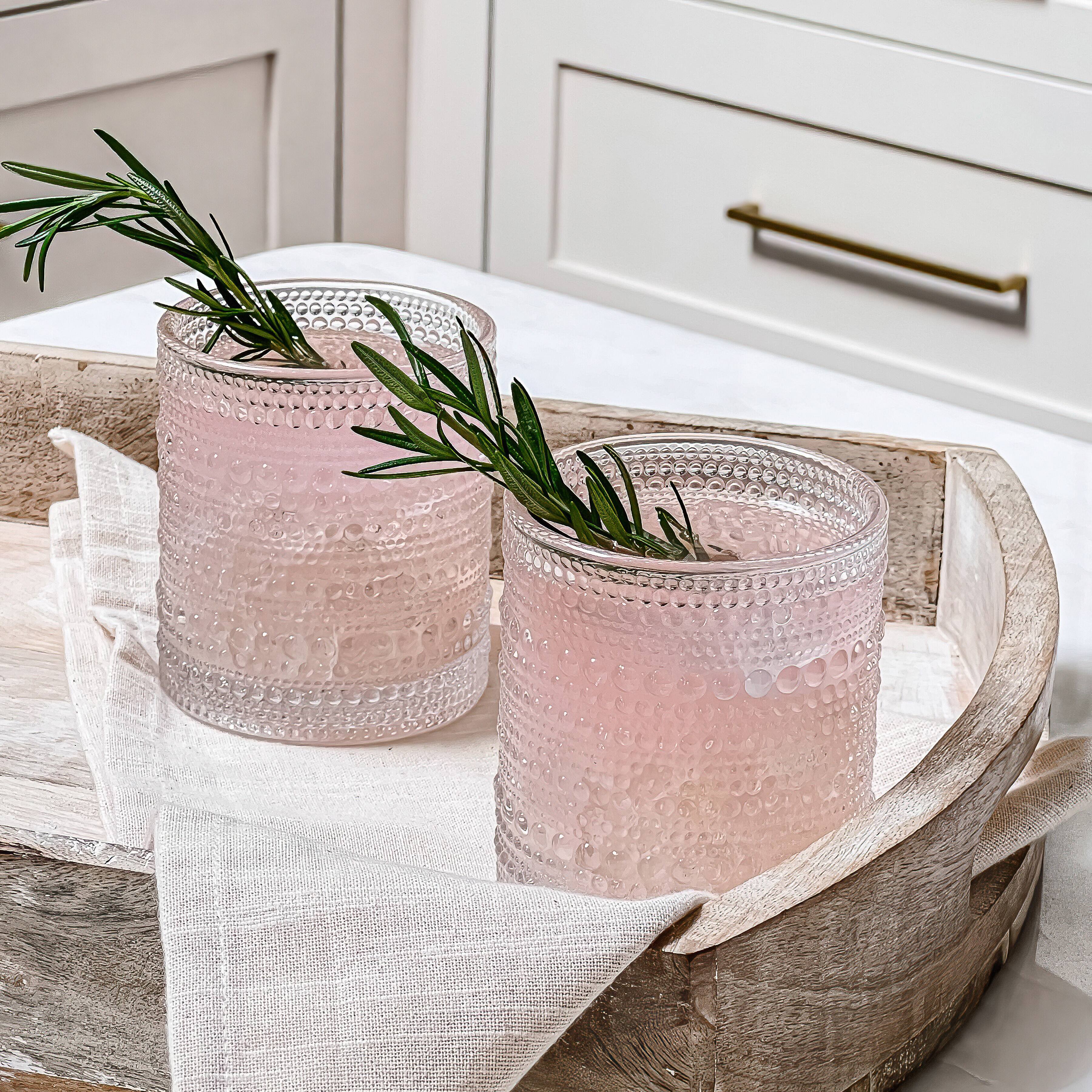 Kate Aspen&#xAE; 10oz. Textured Beaded Glass Set