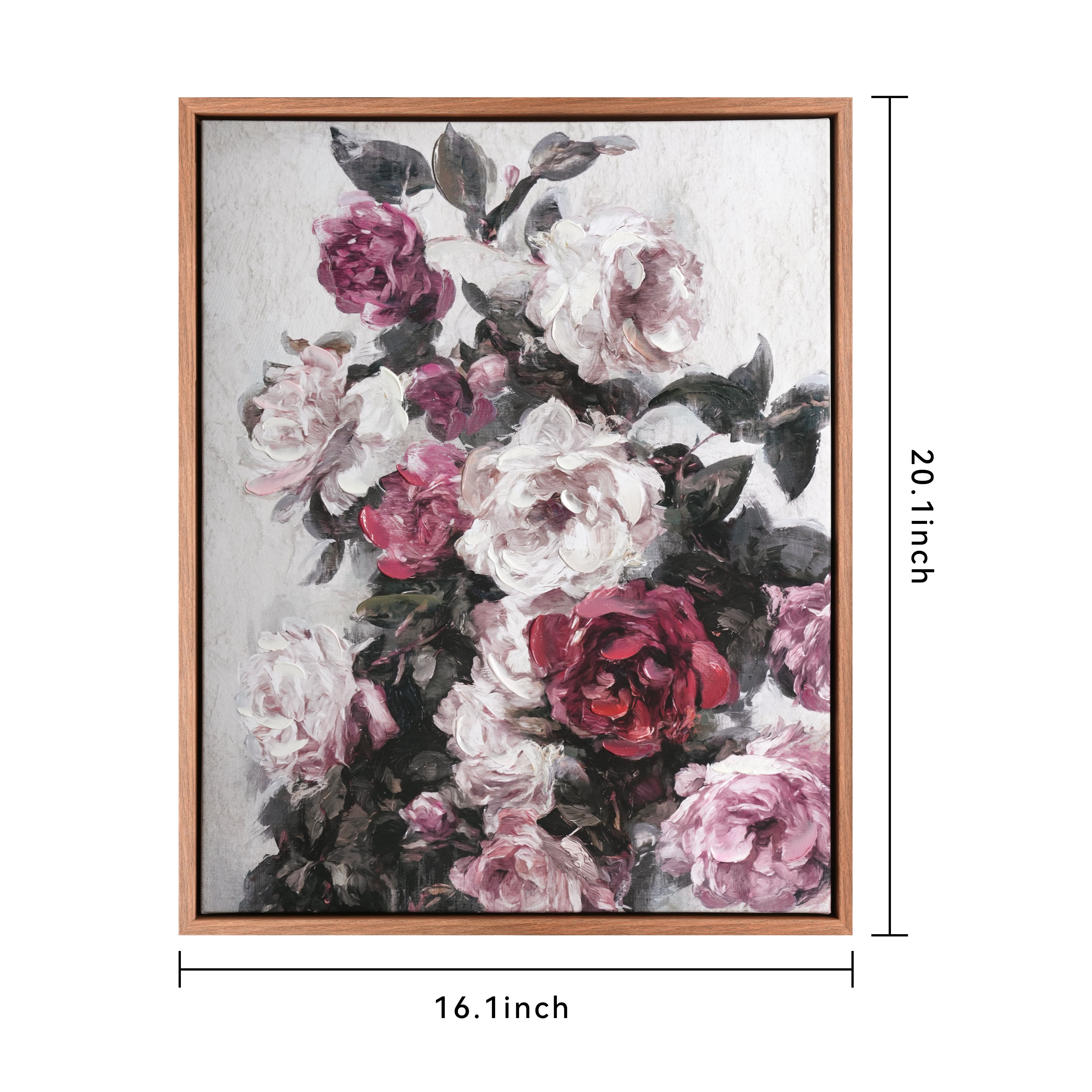 20&#x22; Floral Canvas Wall Art by Ashland&#xAE;