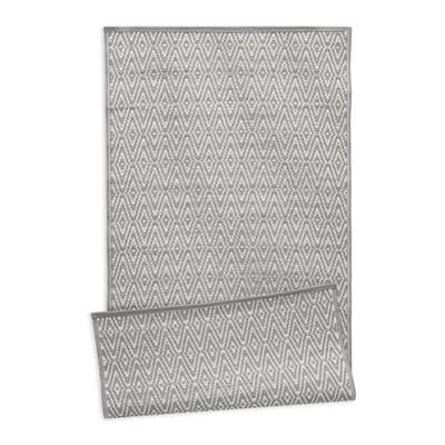 DII® Gray Diamond Outdoor Rug, 3ft. x 6ft. | Michaels
