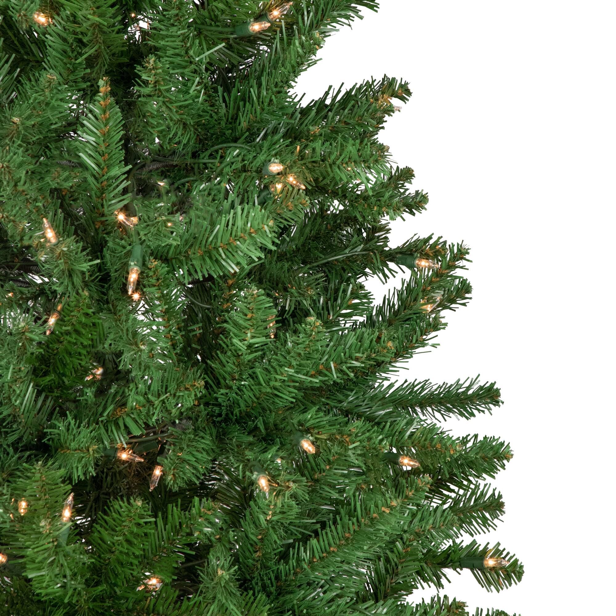 12ft. Pre-Lit White River Fir Artificial Christmas Tree, Clear Lights
