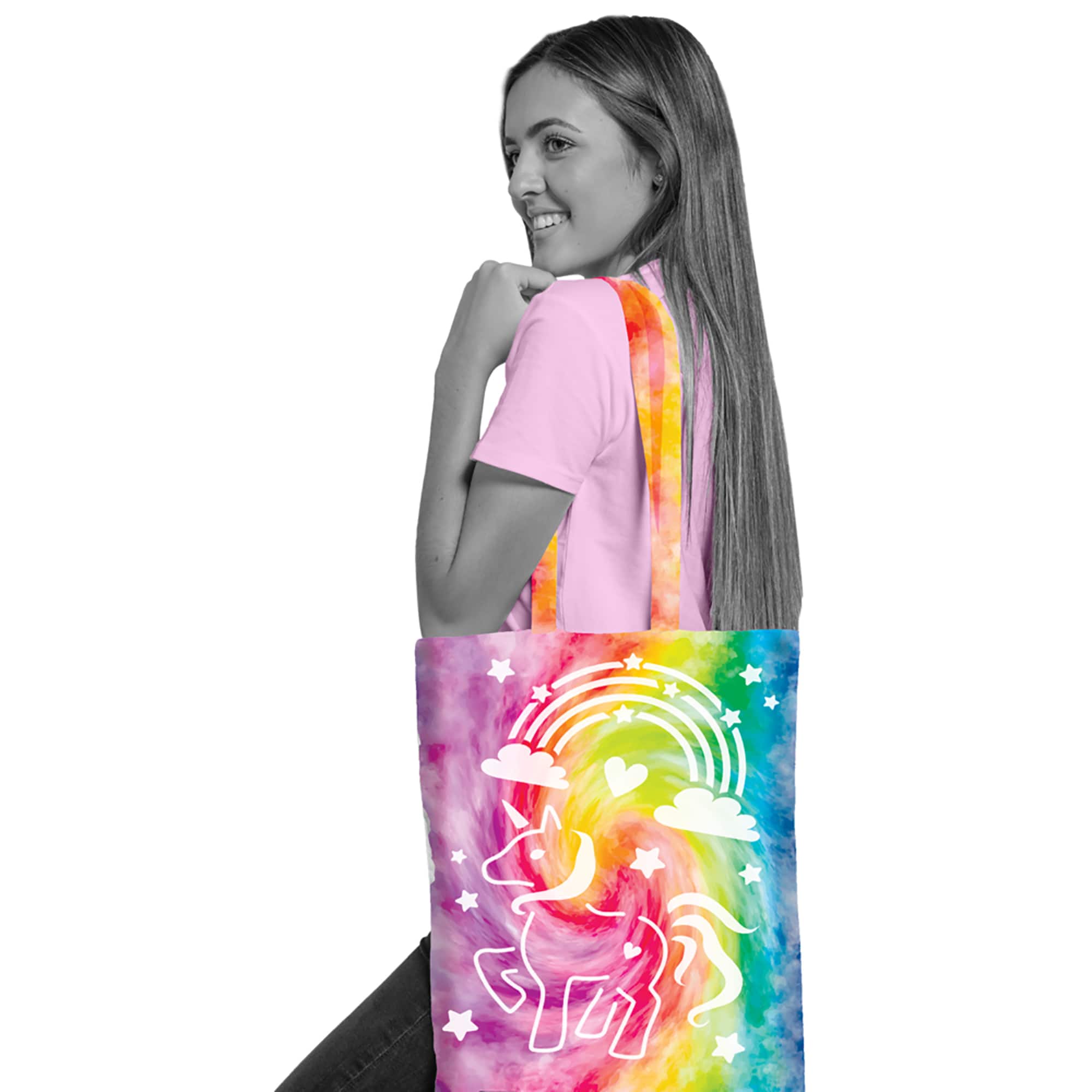 Amav Toys Fashion Time Trendy Tie Dye Bag Activity Kit
