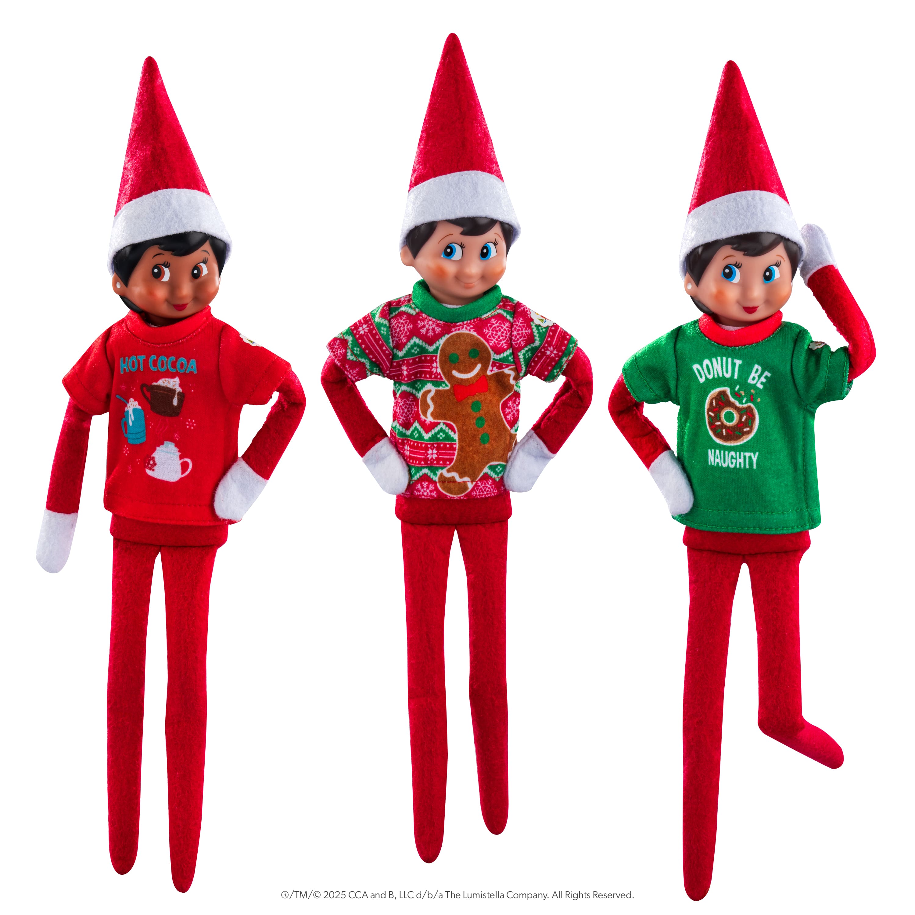 The Elf on the Shelf&#xAE; Claus Couture Collection&#xAE; Festive Fun T-Shirt Set