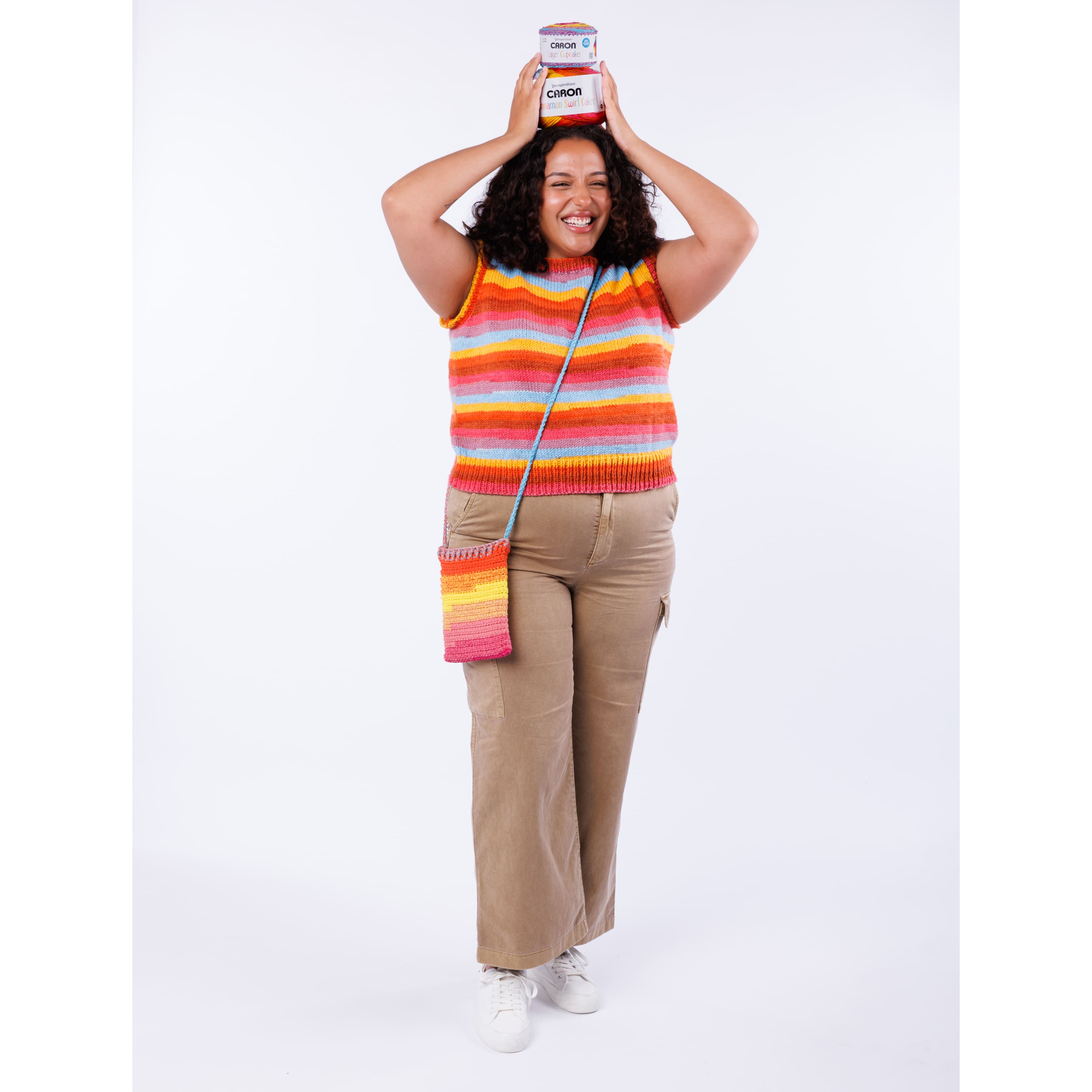 Caron® Cinnamon Swirl Cakes™ Yarn