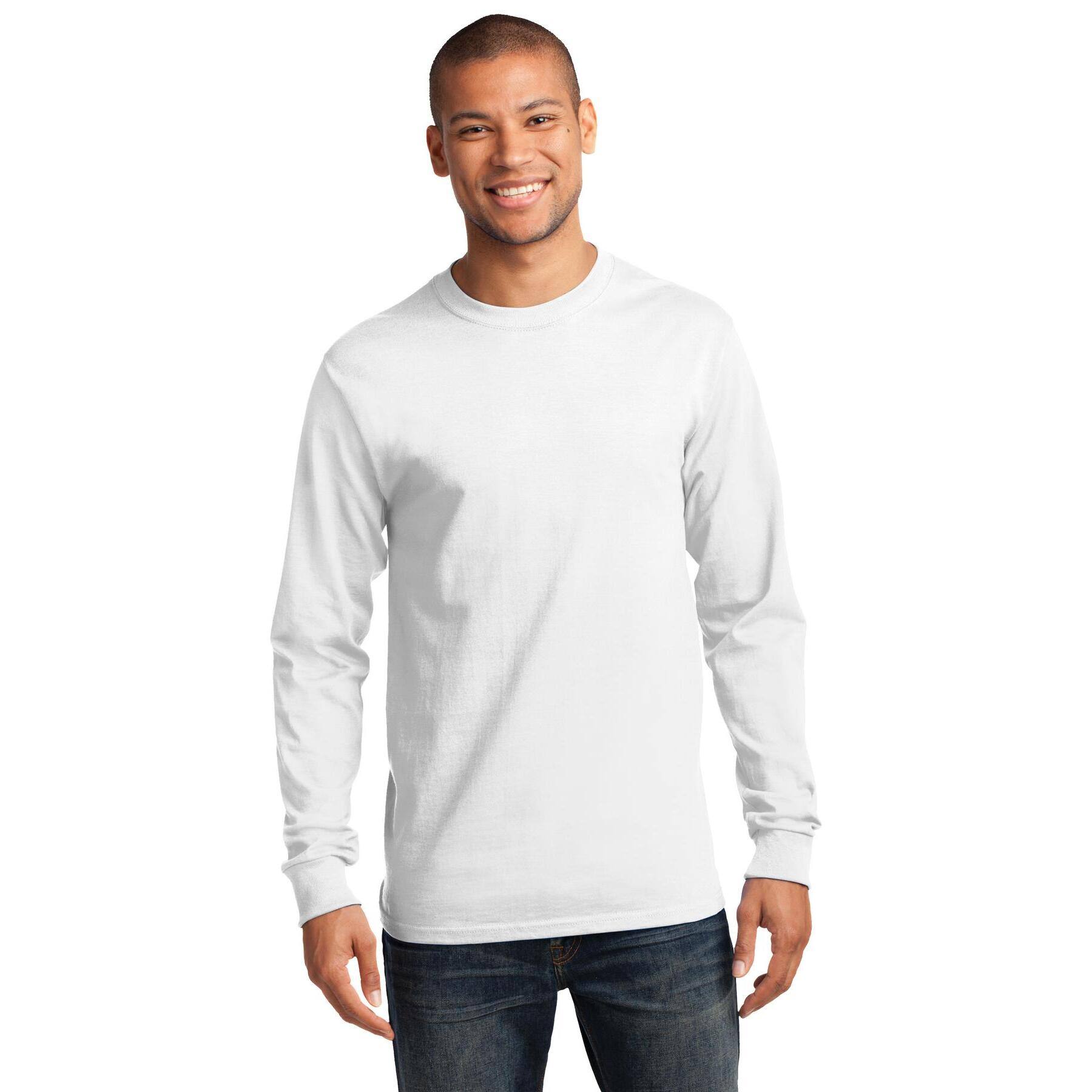 Port & Company® Neutrals Long Sleeve Essential T-Shirt