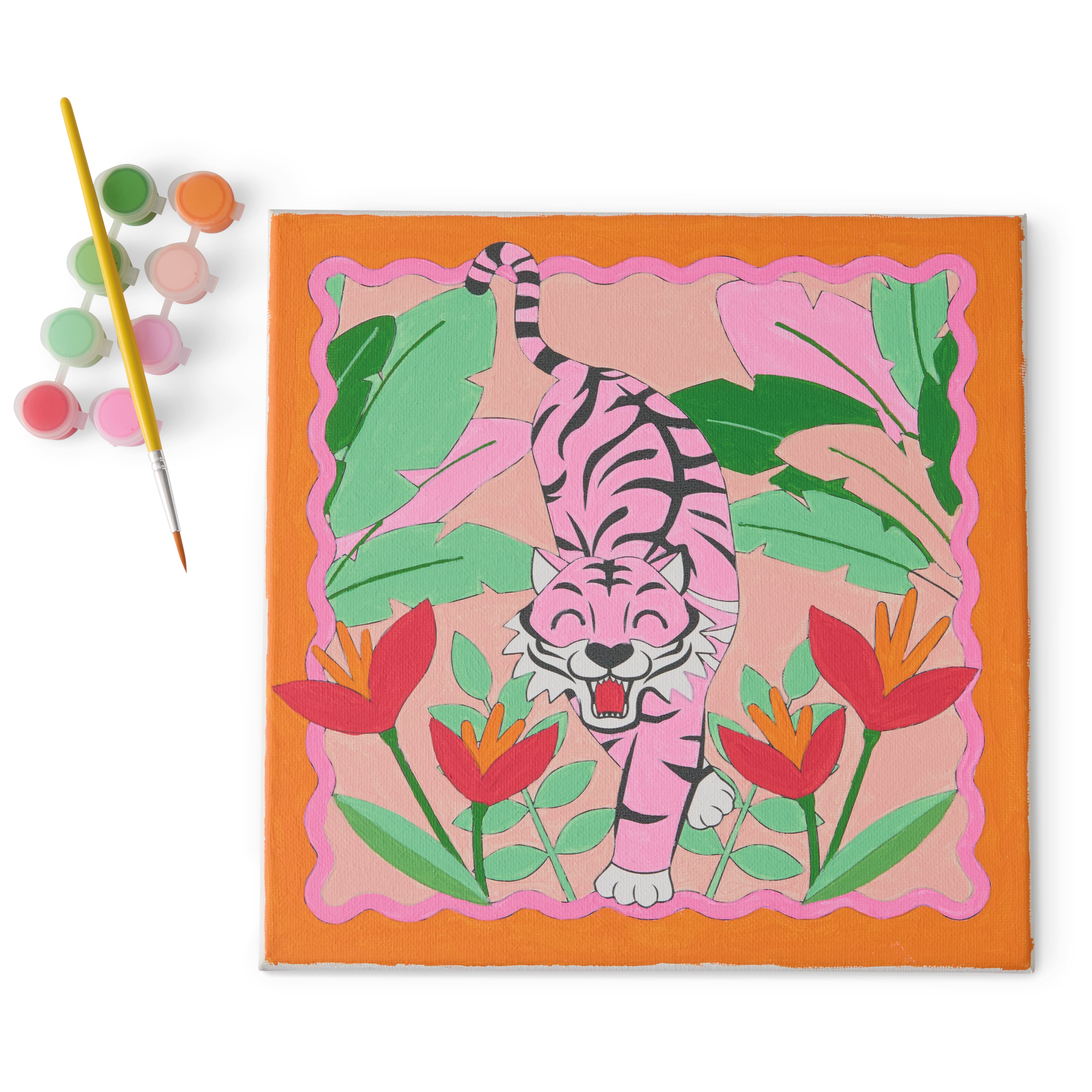 Tiger Canvas Painting Kit by Creatology&#x2122;