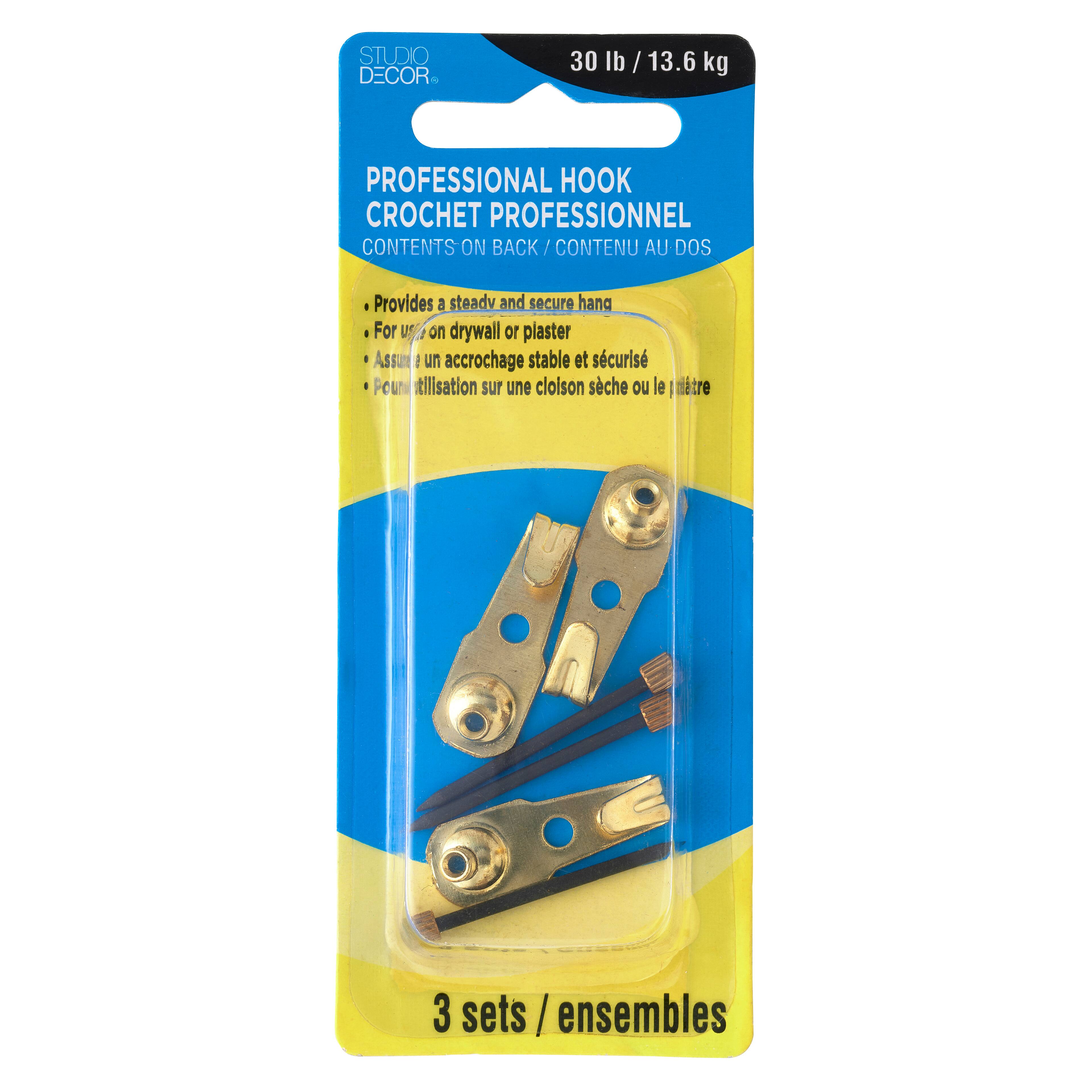 24 Pack: Professional Picture Hanging Hook by Studio Décor®