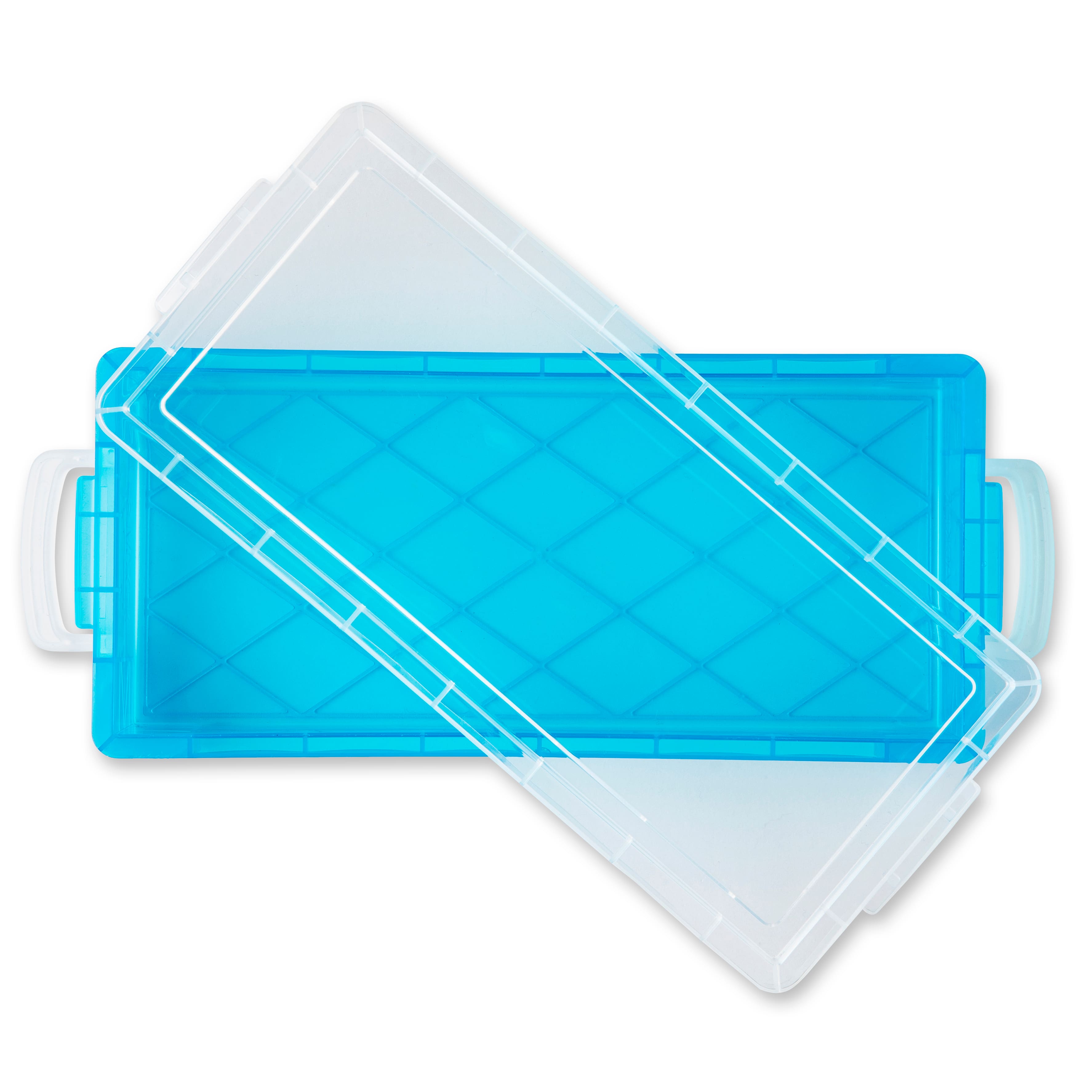 Teal Stacking Pencil Box by Simply Tidy&#x2122;