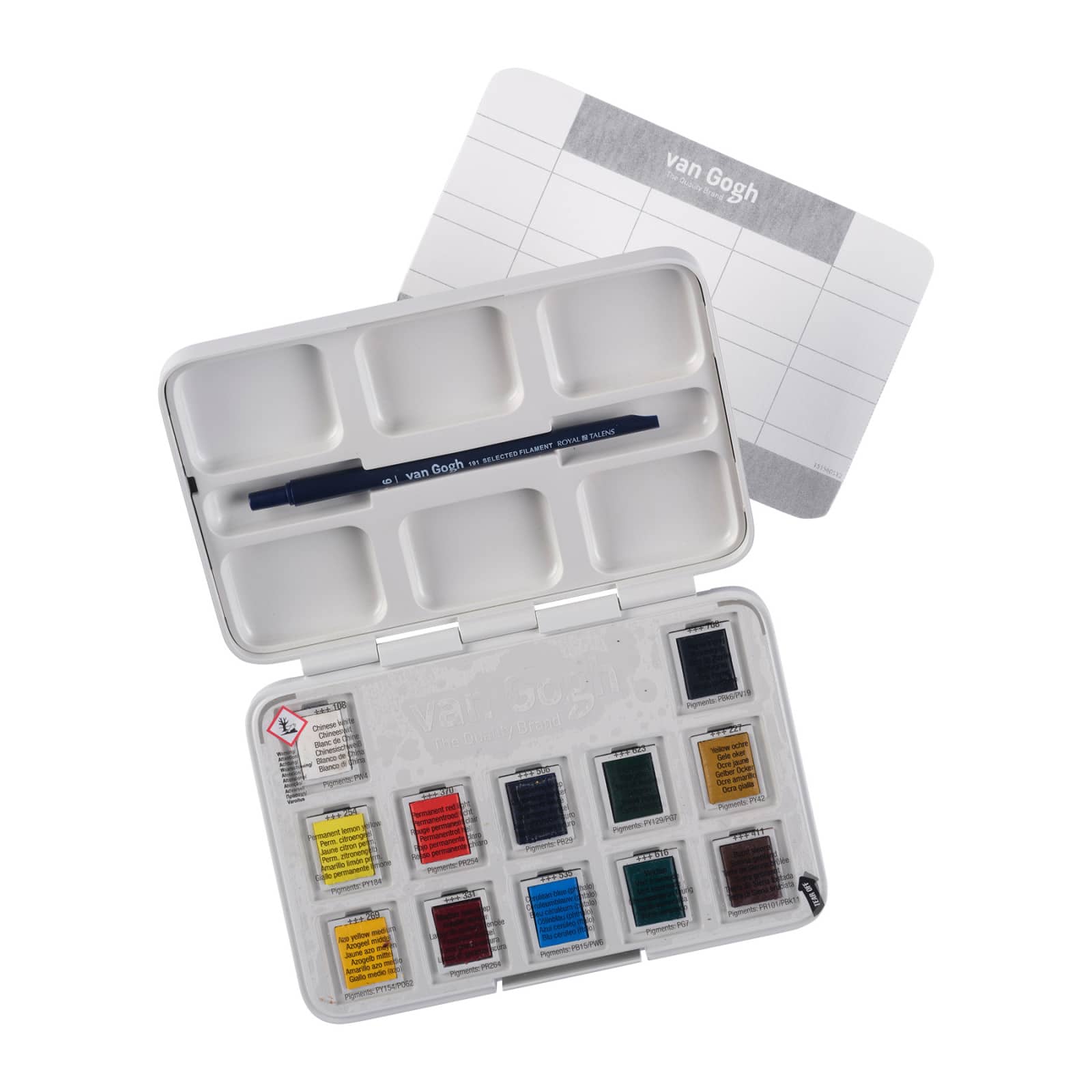 Royal Talens Van Gogh Watercolor Pocket Box Set