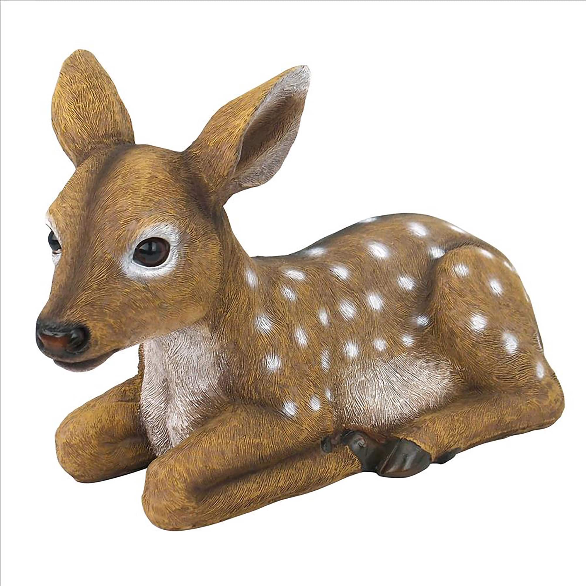 Design Toscano 14.5&#x22; Darby the Forest Fawn Baby Deer Statue