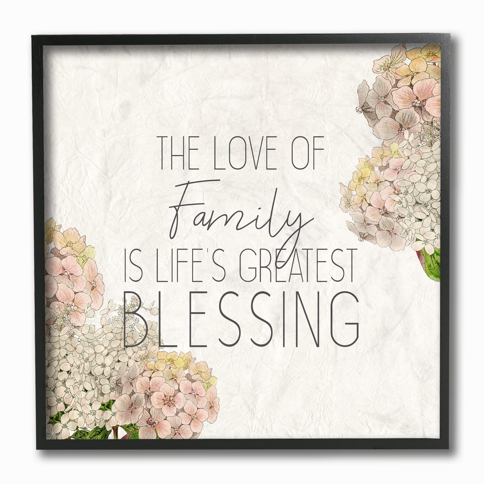 Stupell Industries Love Of Family Religious Framed Wall Art