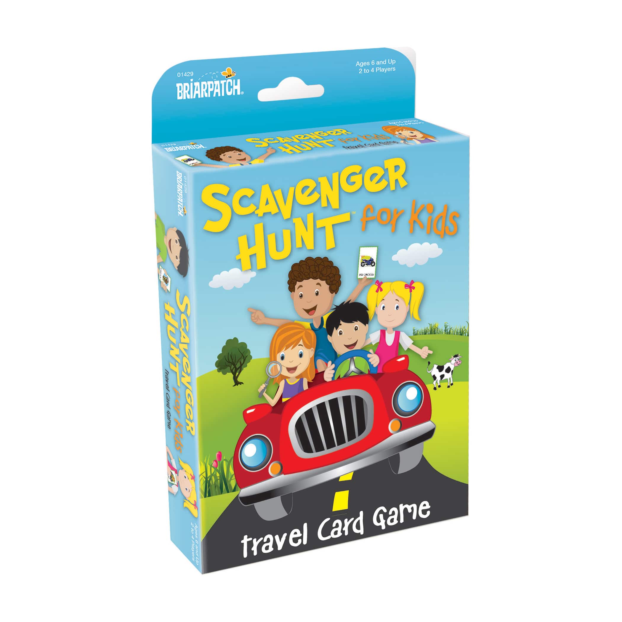 Scavenger Hunt For Kids - Travel Card Game