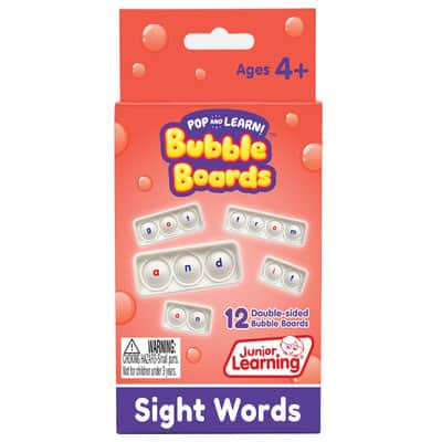 Junior Learning Sight Word Bubble Boards | Michaels