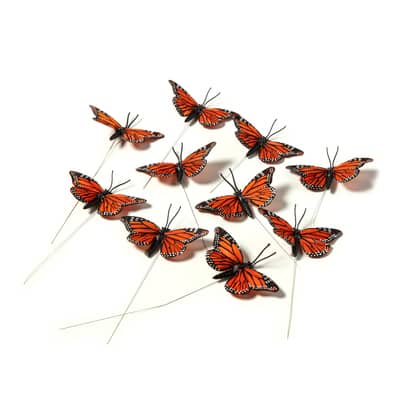 Assorted 7.8" Monarch Butterfly Pack by Ashland® image