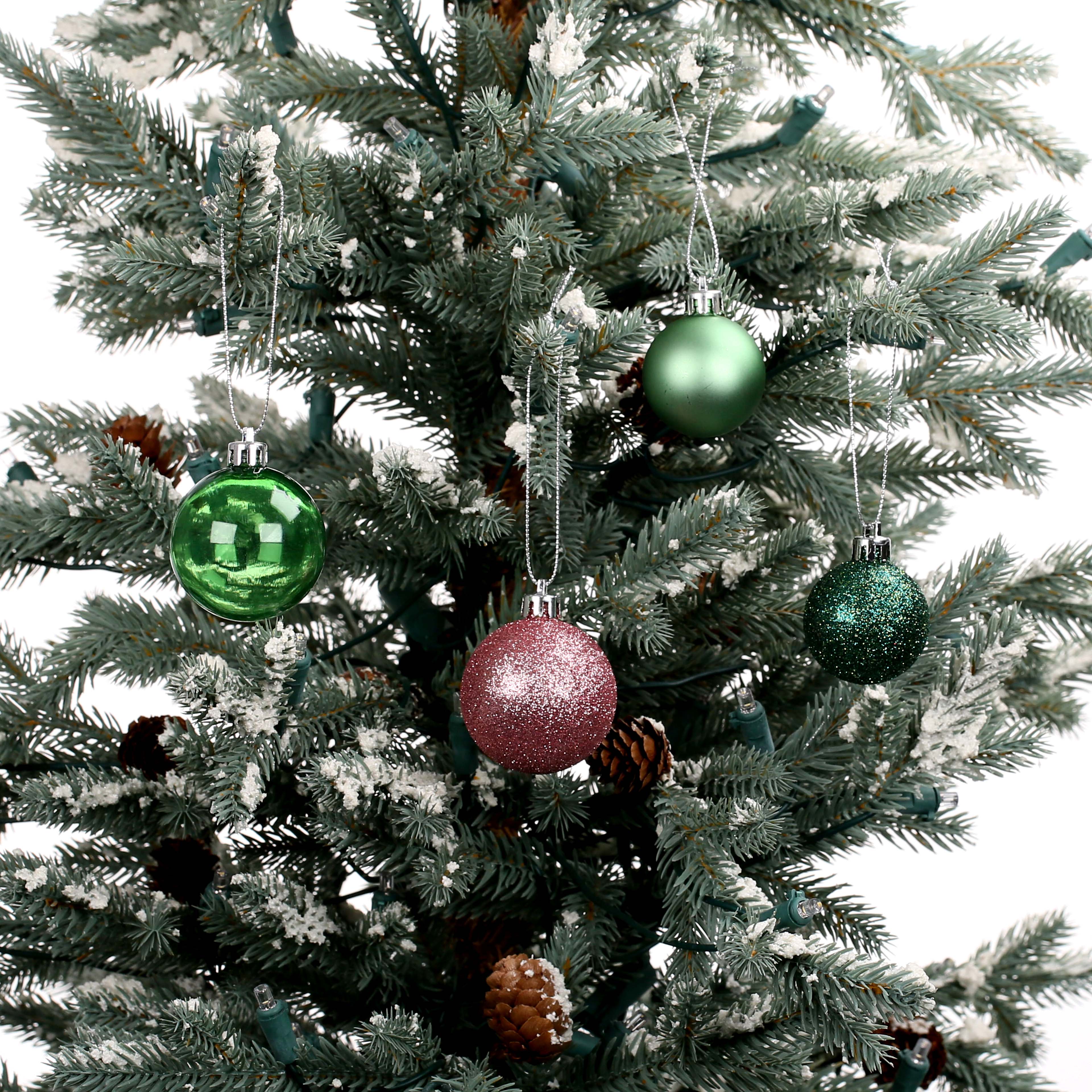 100 Pack Sprinkle Shatterproof Ball Ornaments by Ashland&#xAE;