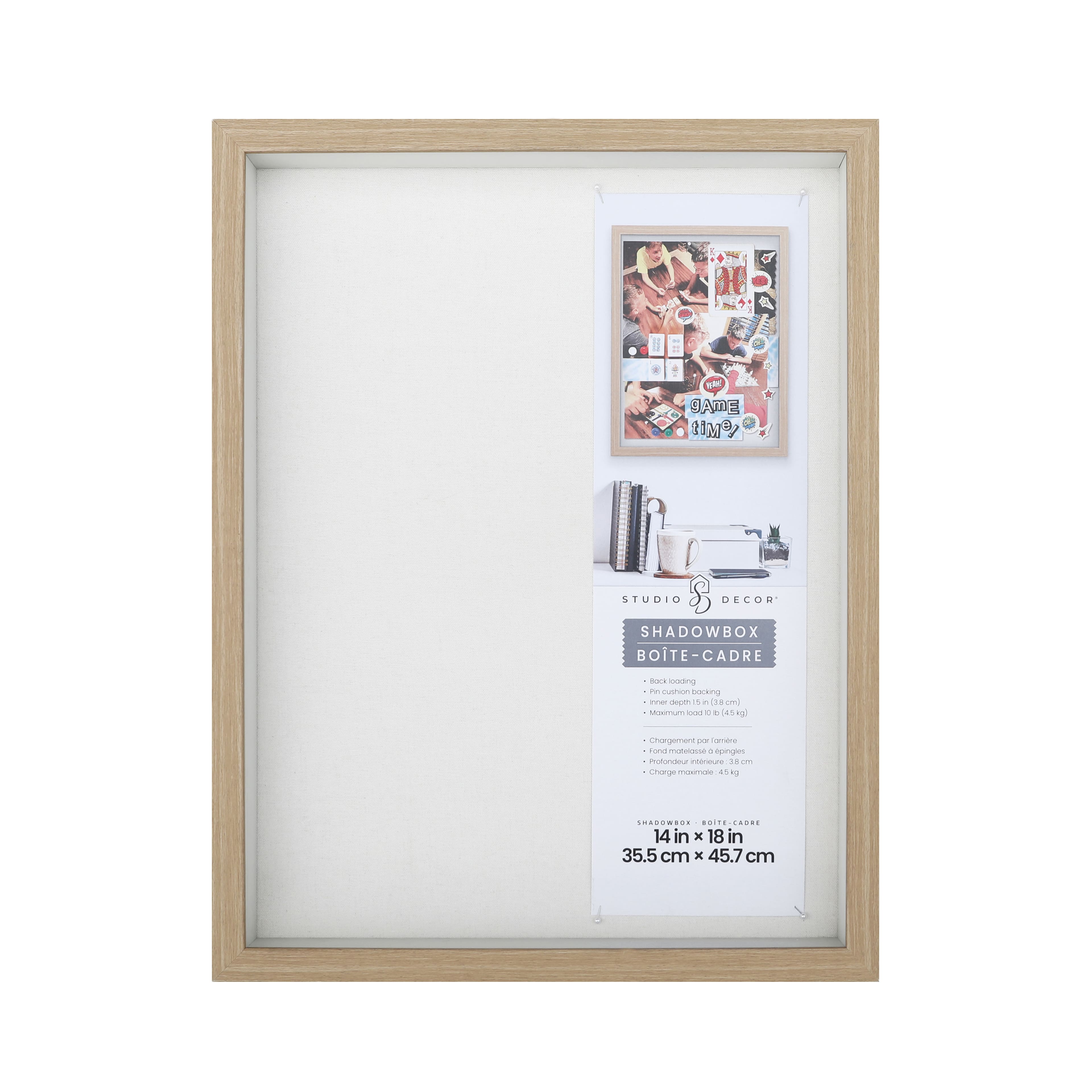 Natural Shadow Box by Studio Décor®