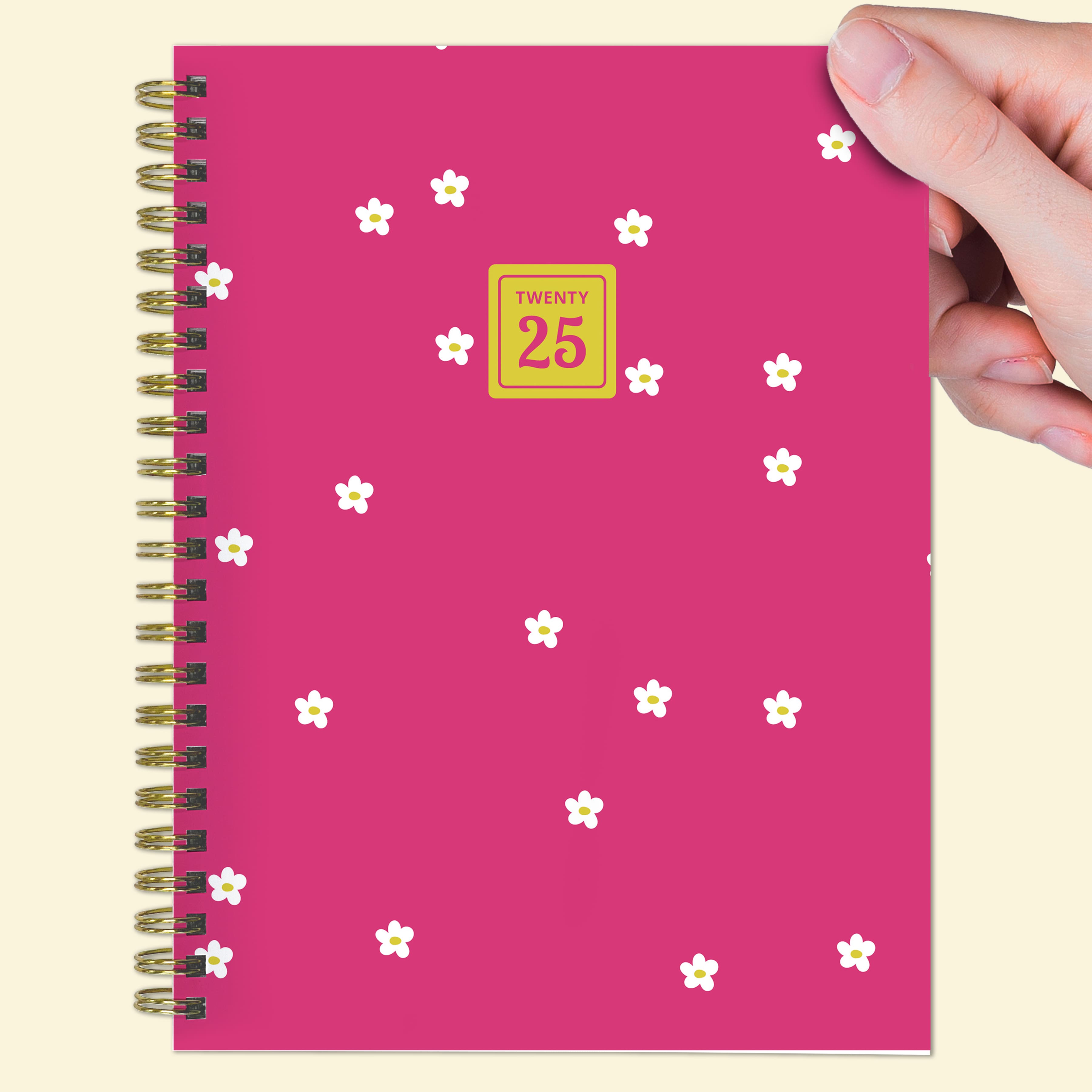 TF Publishing 2025 Medium Lil Buds Weekly Monthly Spiral Planner