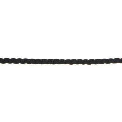 1/4" Black Faux Suede Leather Trim by Celebrate It® image