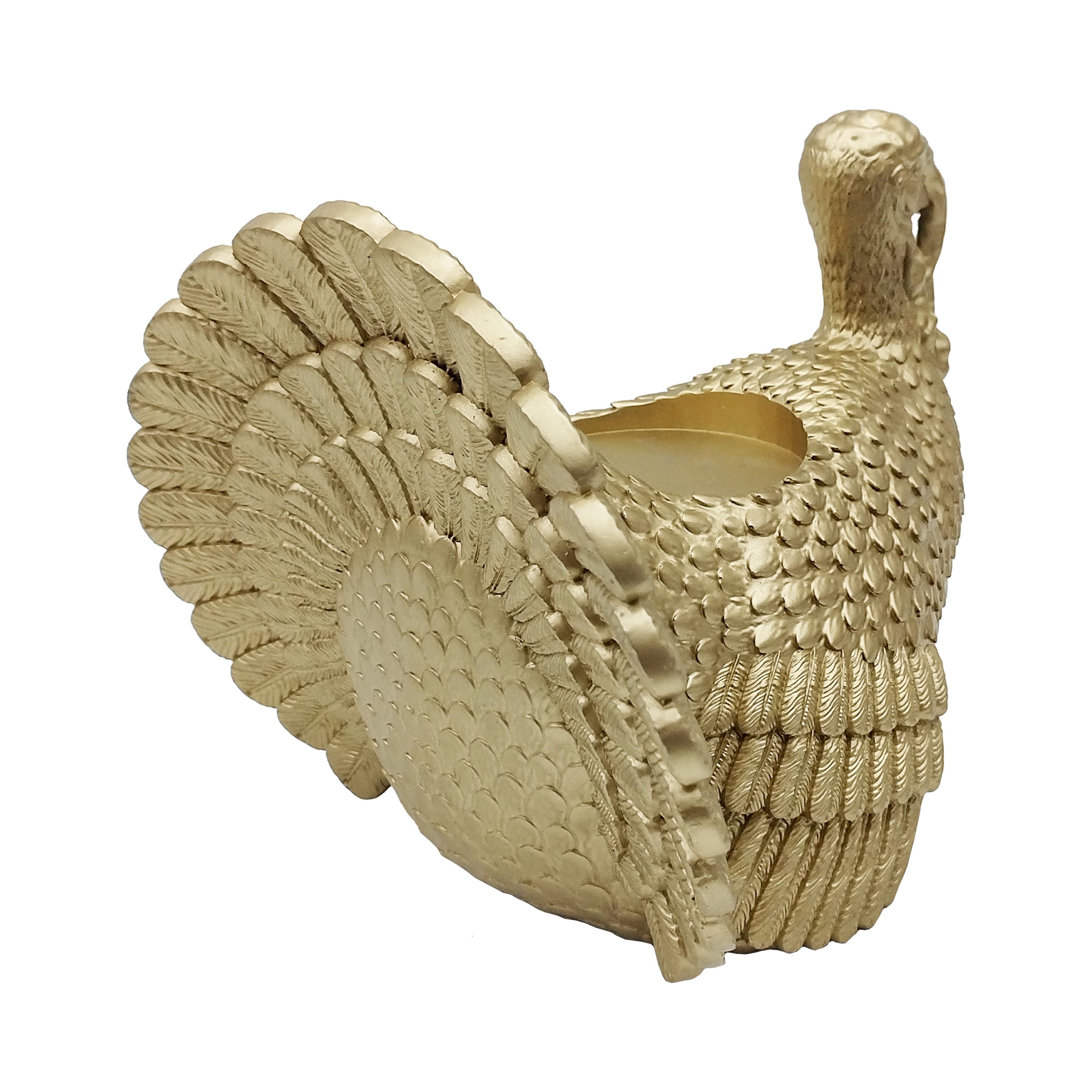 8.75&#x22; Turkey Pillar Candle Holder by Ashland&#xAE;