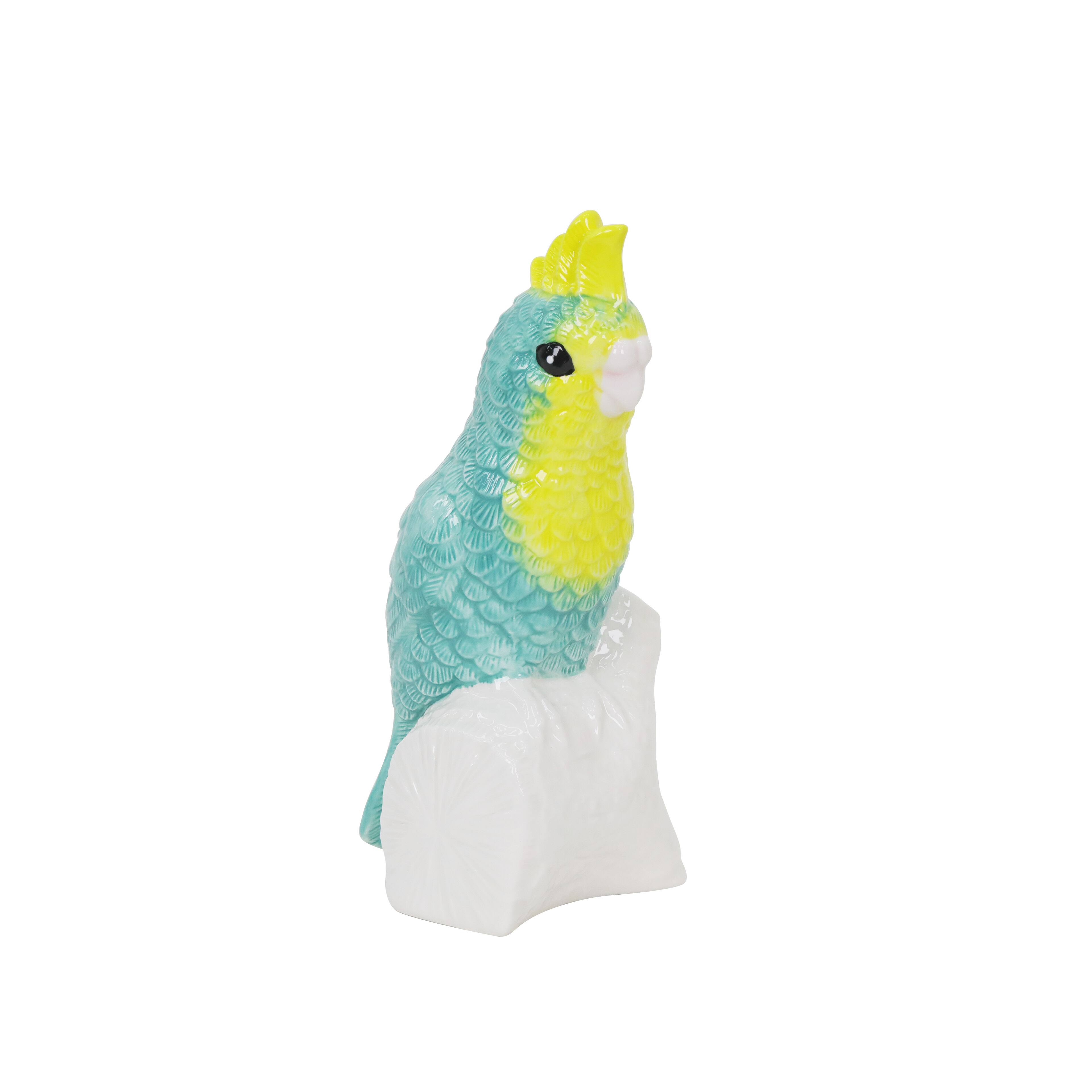 Assorted 8" Ceramic Cockatoo by Ashland®, 1pc.