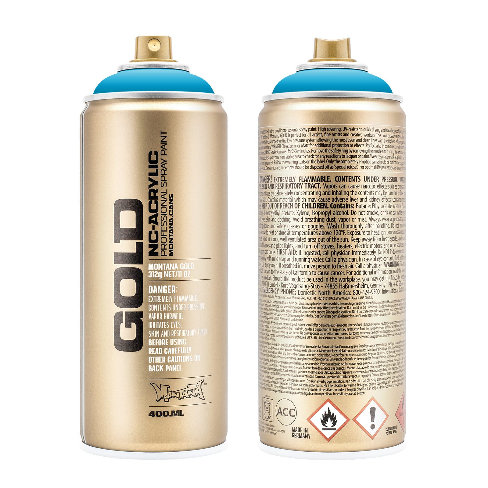 Montana&#x2122; Gold Acrylic Professional Spray Paint
