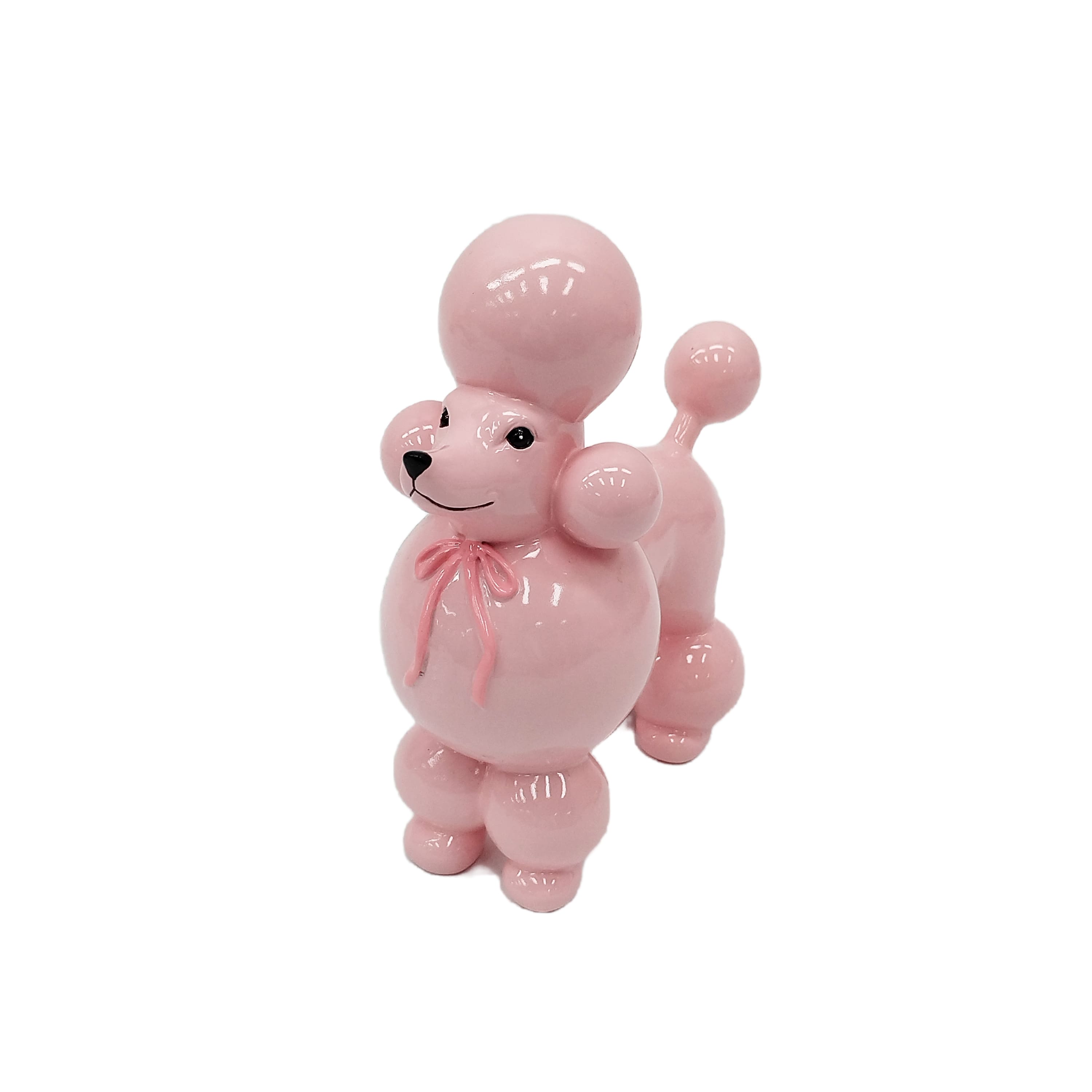6&#x22; Poodle with Bow Tabletop D&#xE9;cor by Ashland&#xAE;