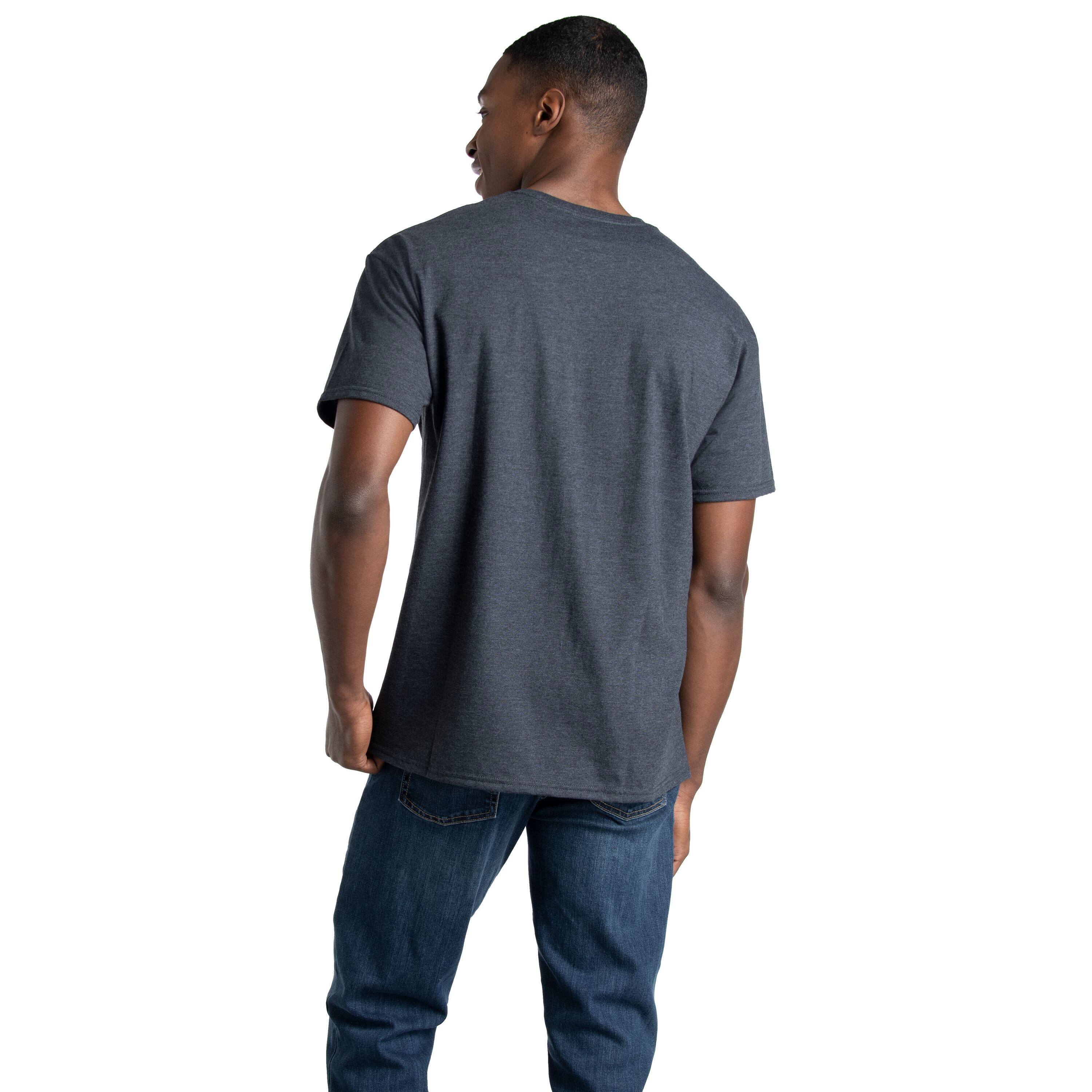 Fruit of the Loom EverSoft Mens Short Sleeve Crew T-Shirt 2 Pack