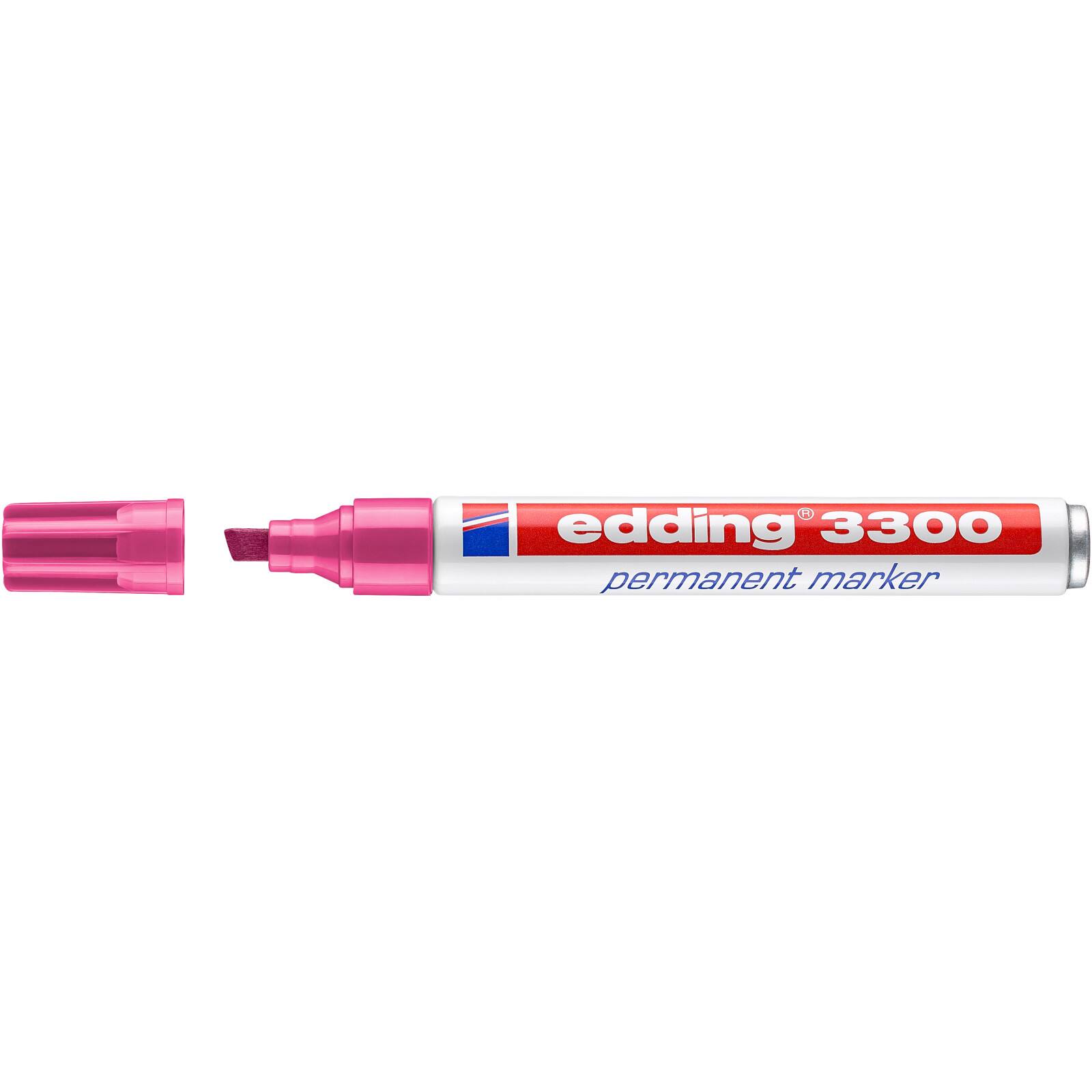 edding® 3300 Chisel Tip Permanent Marker