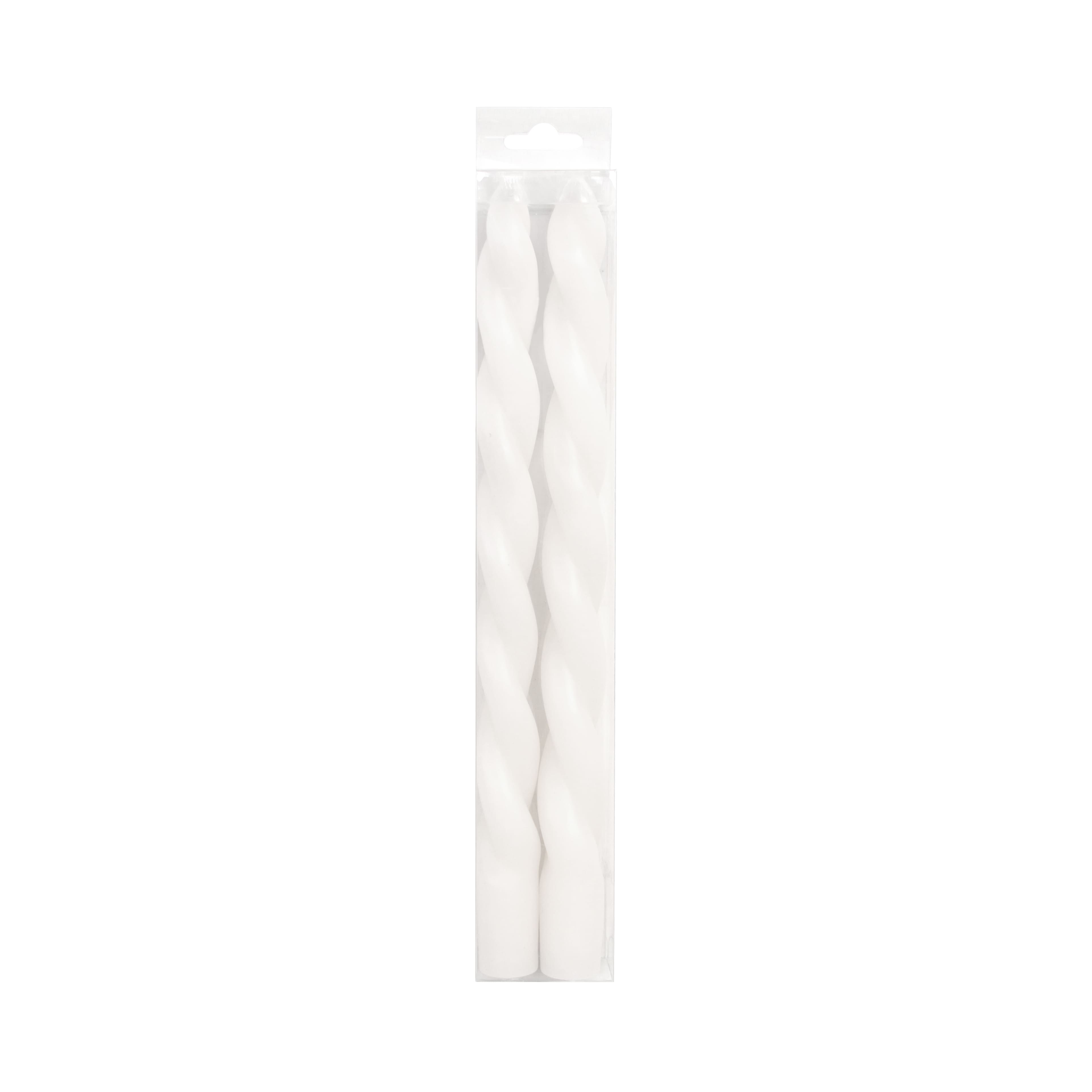 Basic Elements™ 10" Twisted Taper Candles by Ashland®, 2ct.