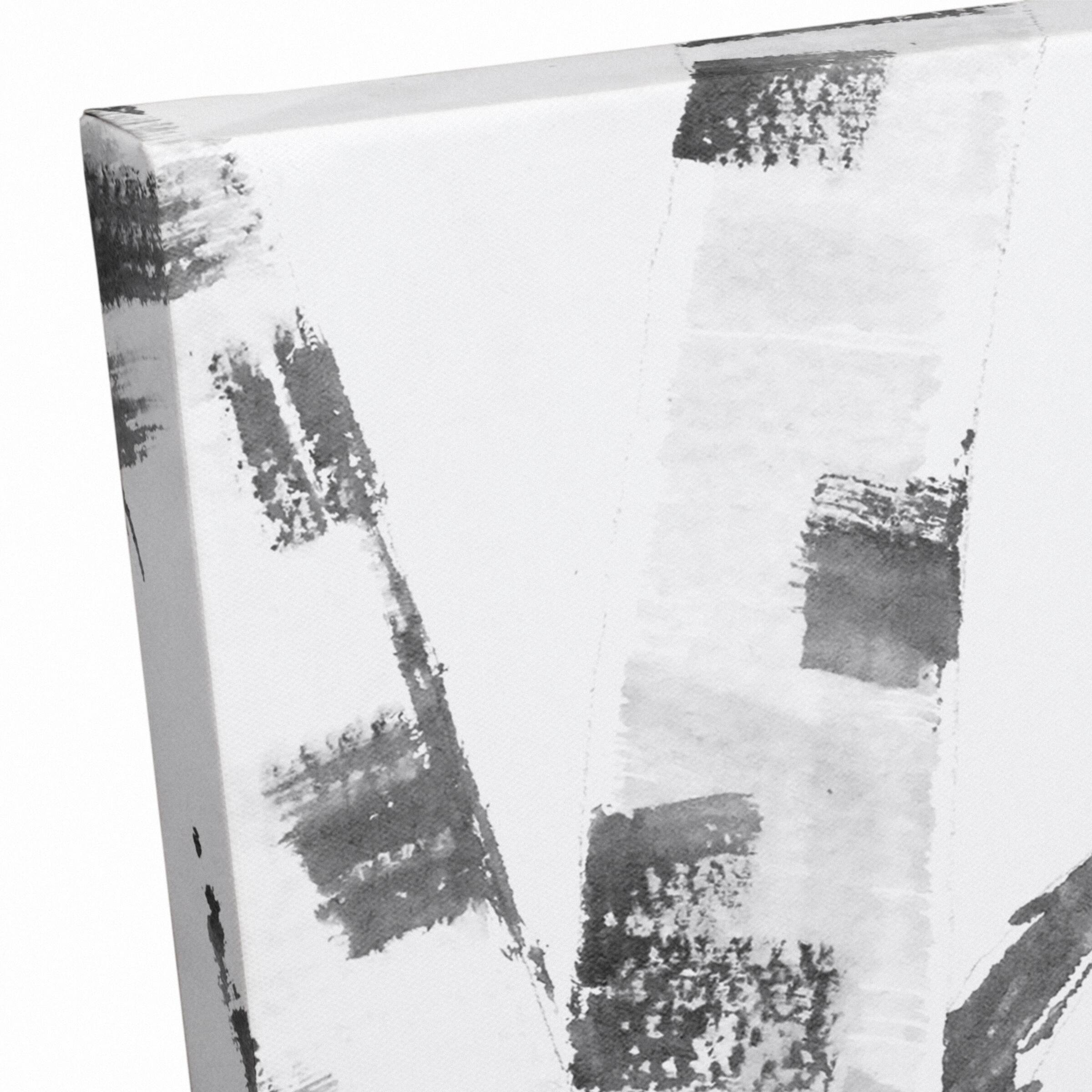 Abstract Birch Trees 20" x 30" Canvas Wall Art