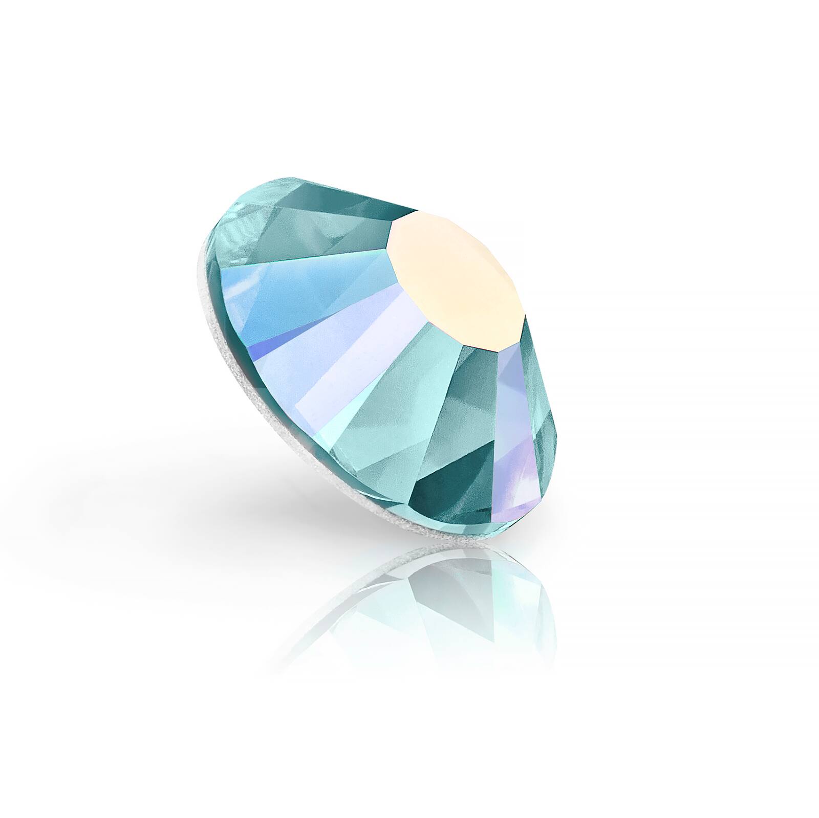 Preciosa MAXIMA SS5 Aurora Borealis Flatback Czech Crystals, 144ct.