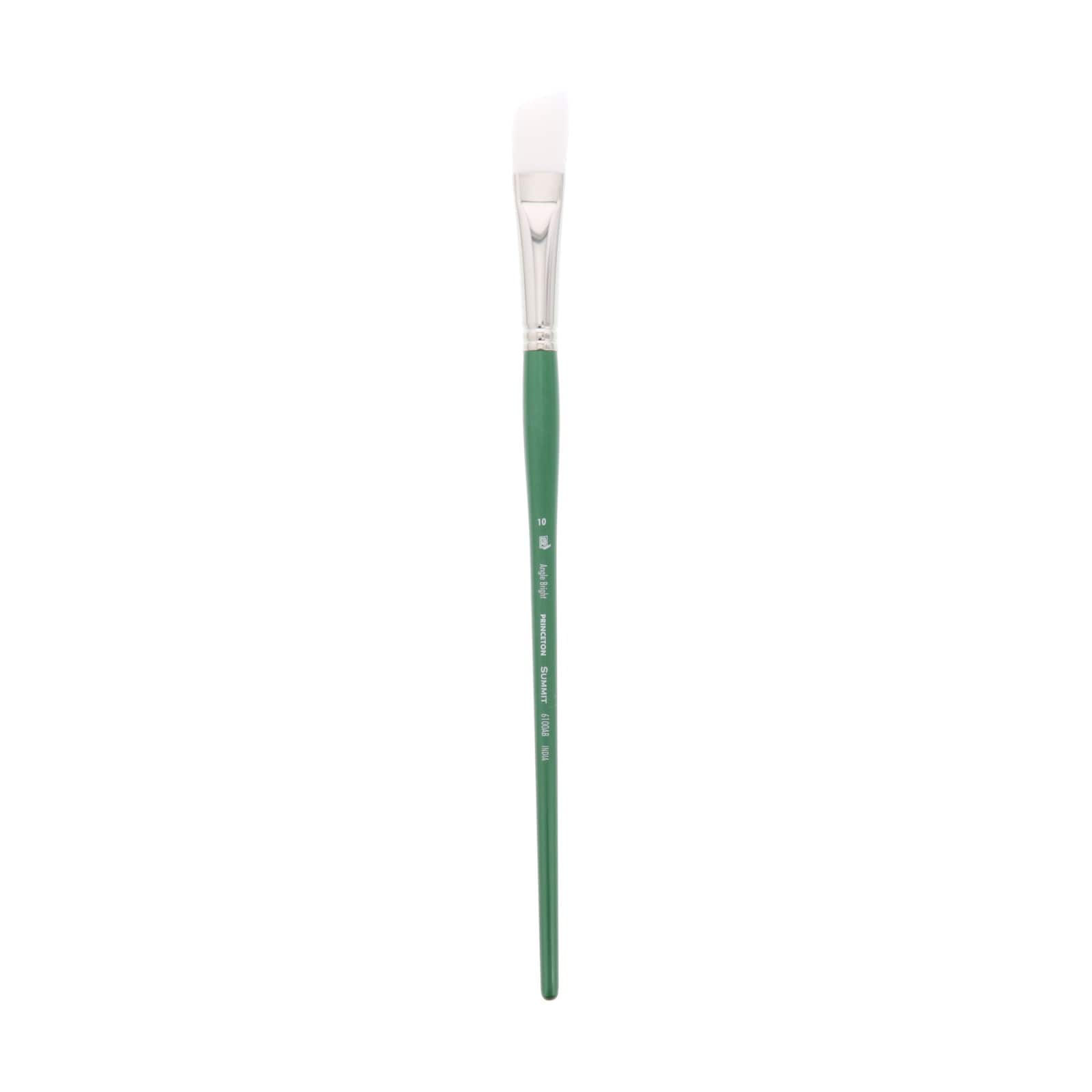 Princeton™ Summit™ Series 6100 White Synthetic Angled Bright Brush