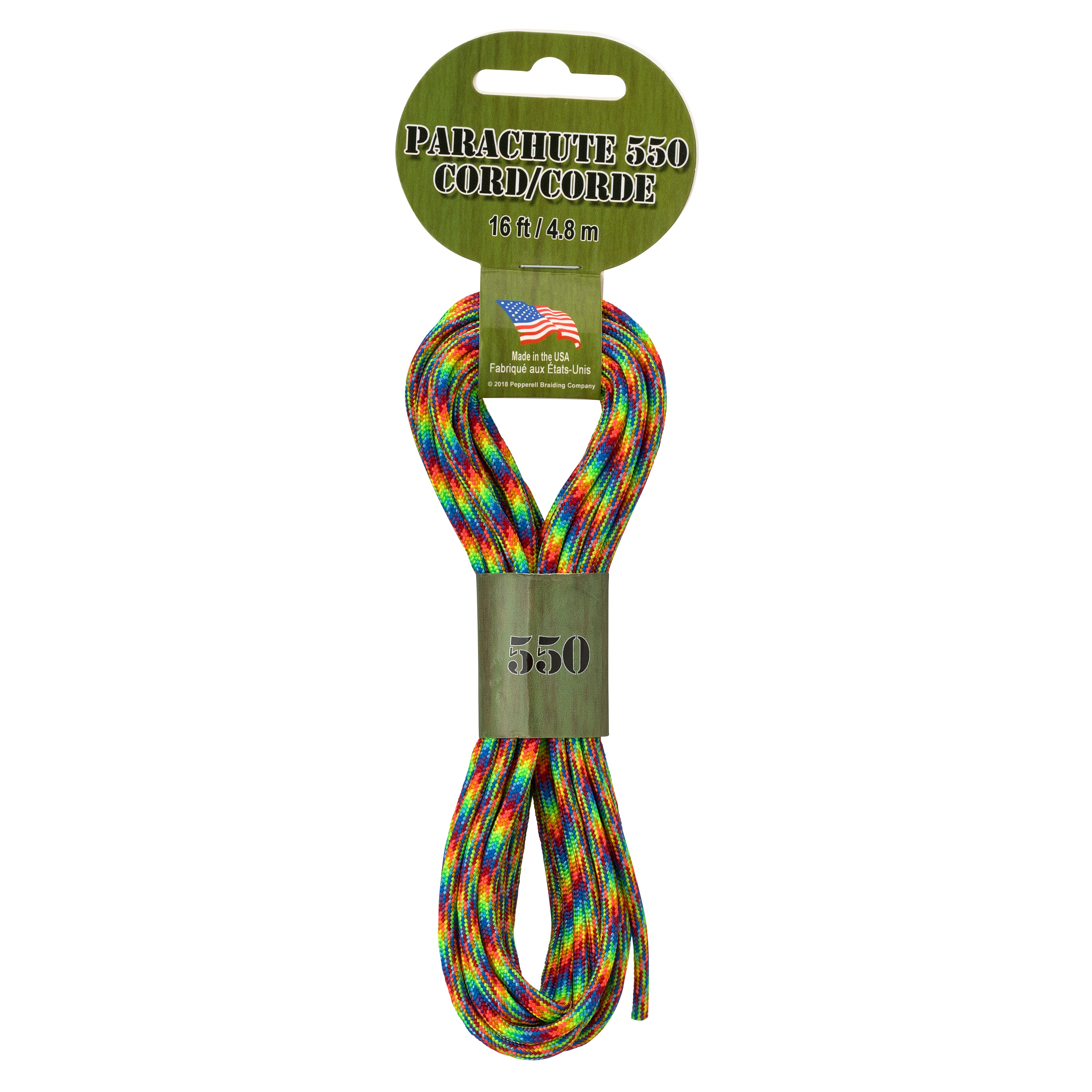 Parachute Cord Products - Pepperell Braiding Company