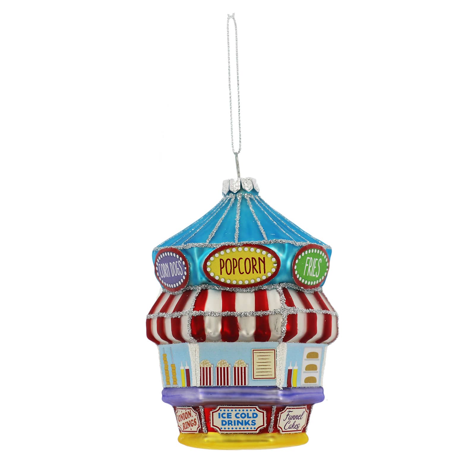 4.5&#x22; Snack Bar Glass Ornament by Ashland&#xAE;