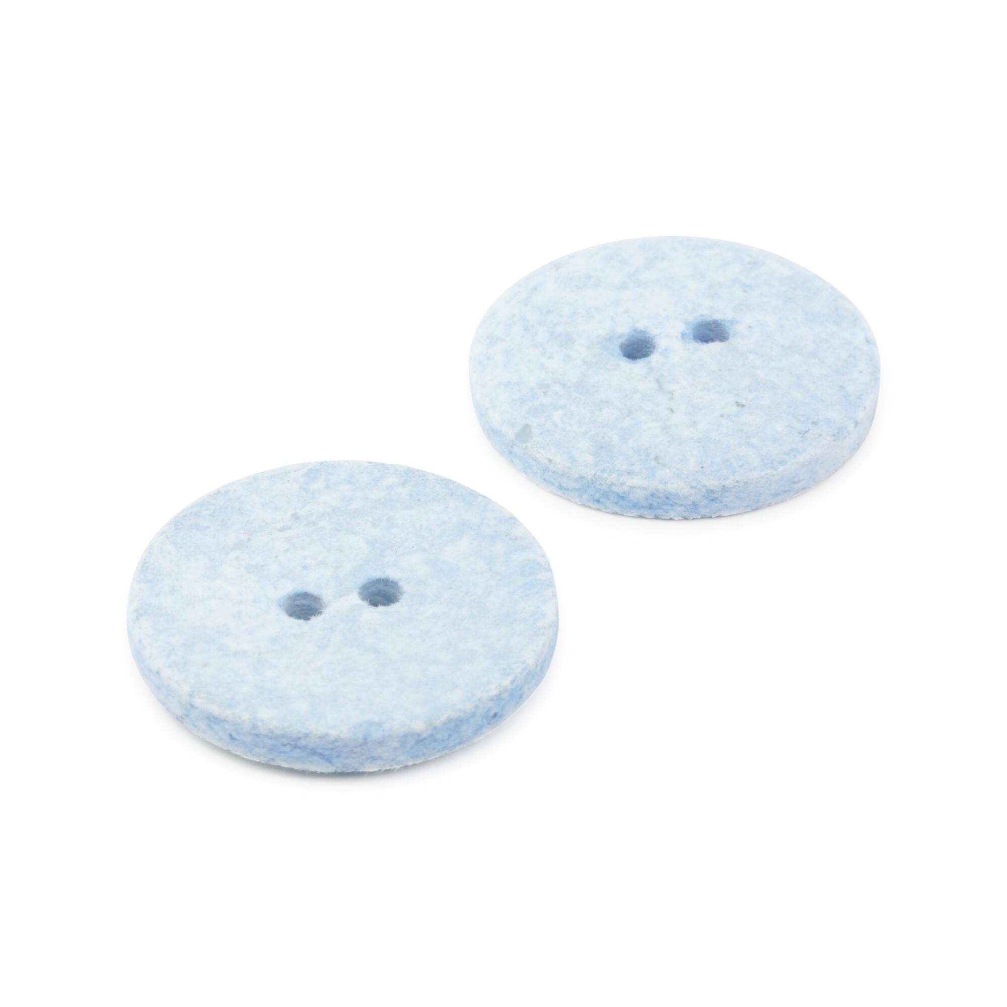 Dritz&#xAE; 23mm Recycled Cotton Round Buttons, 6ct.