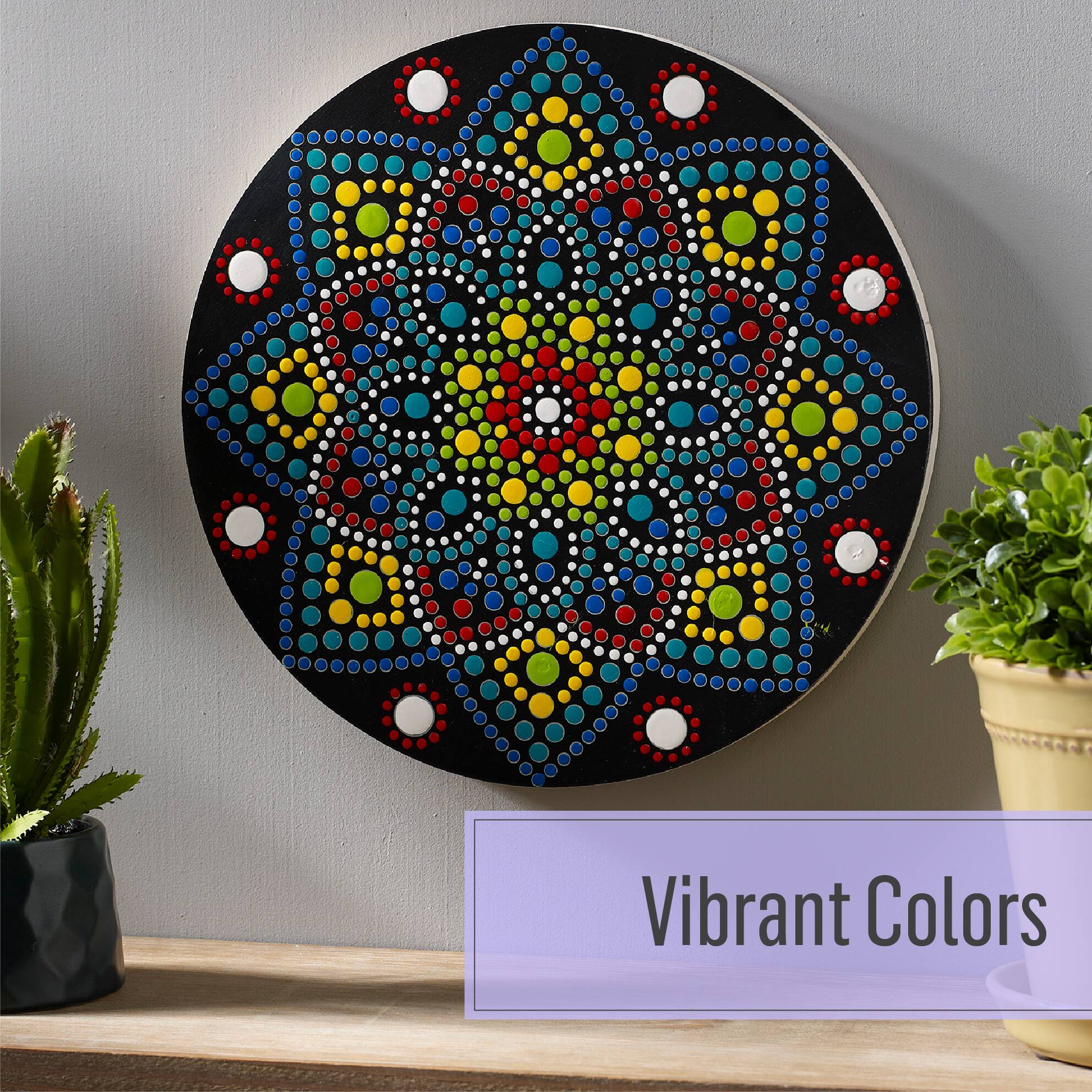 12 Pack: FolkArt® Dots™ Acrylic Dotting & Writing Paint