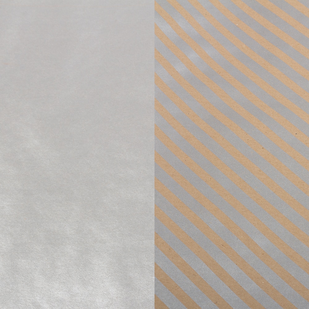 JAM Paper Stripes &#x26; Solids Combo Gift Wrap Set