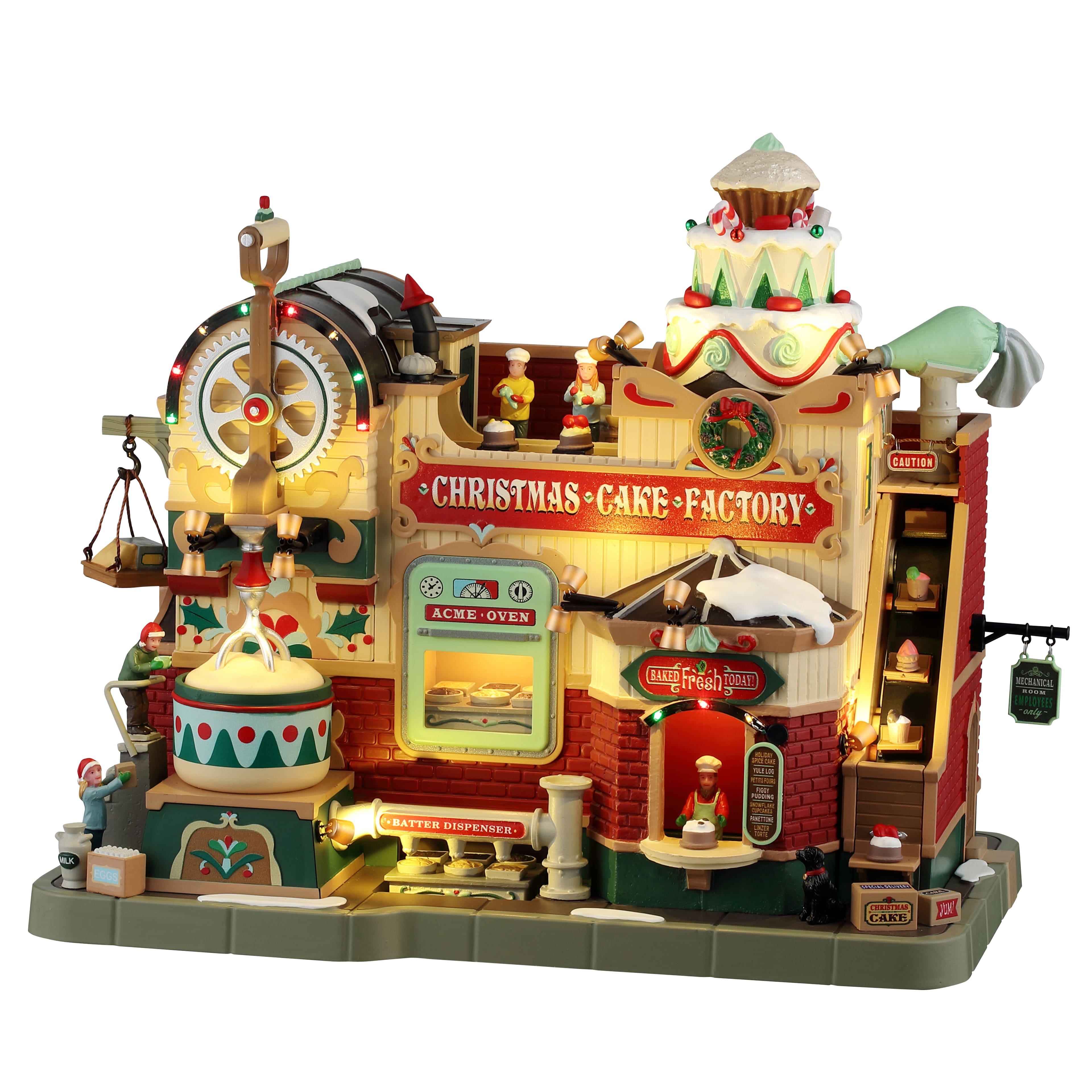 Lemax&#xAE; Harvest Crossing&#xAE; Christmas Cake Factory