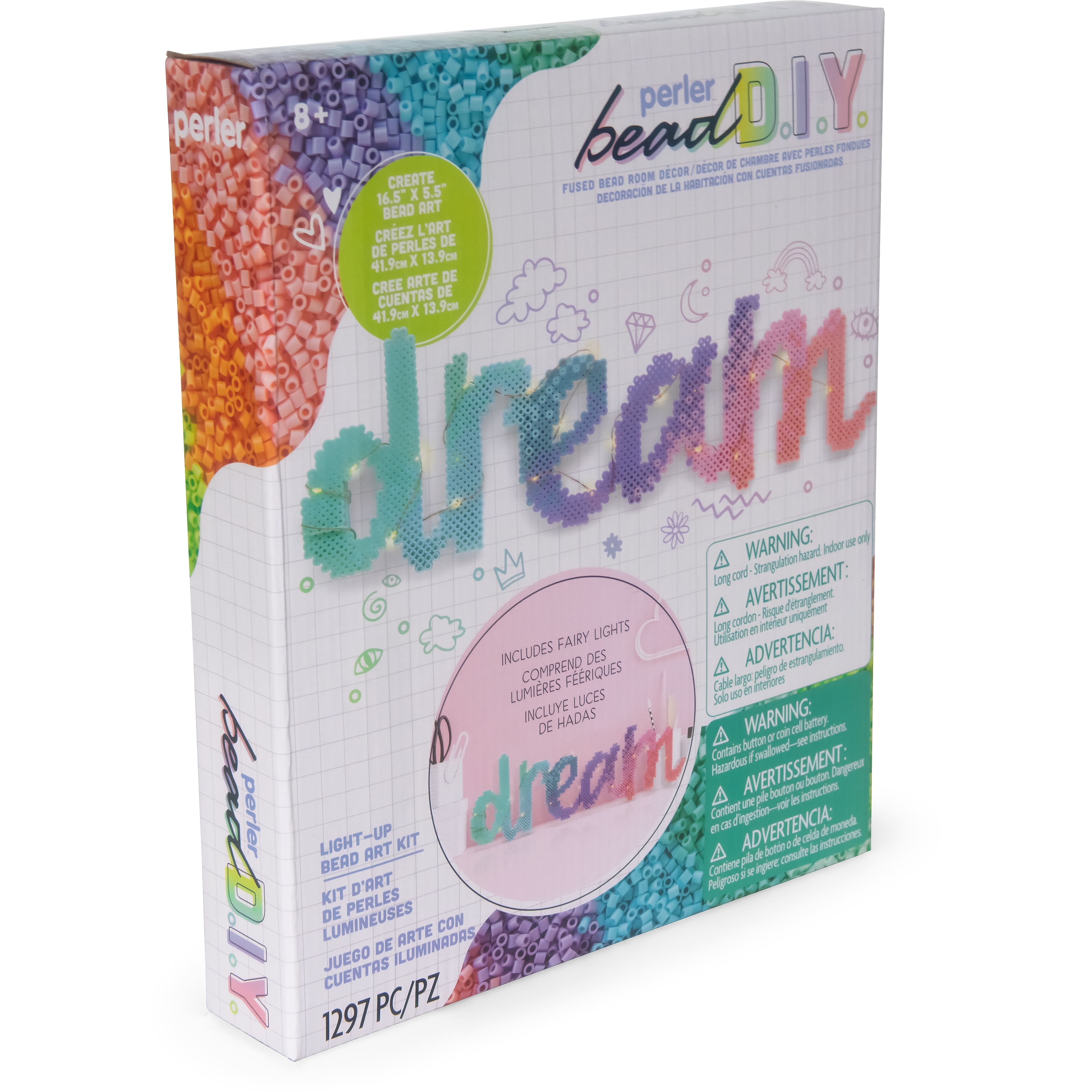 Perler&#xAE; Bead DIY Dream Light-Up Bead Art Kit