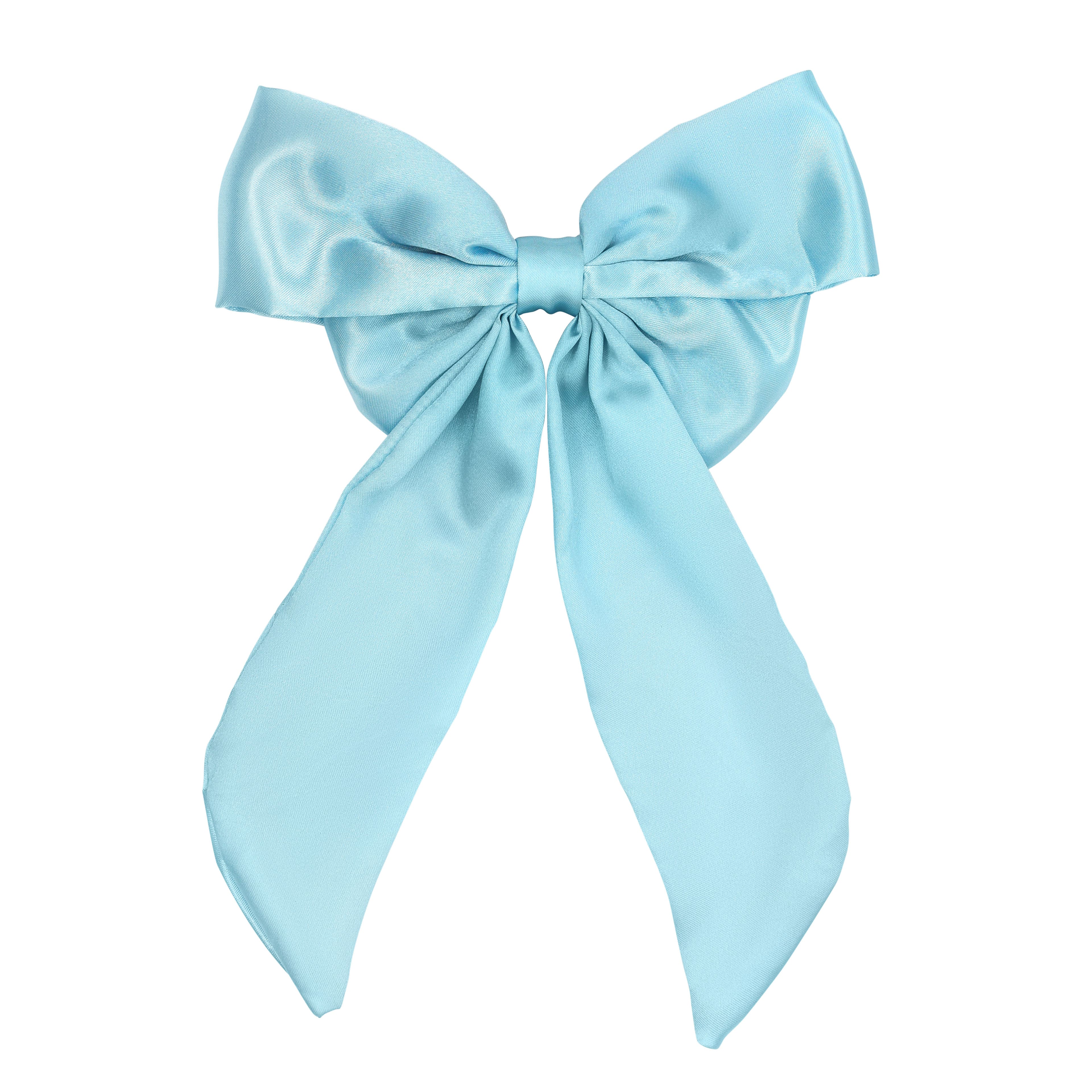 Assorted Big Soft Bow Hair Clip, 1pc. by Fab Finds